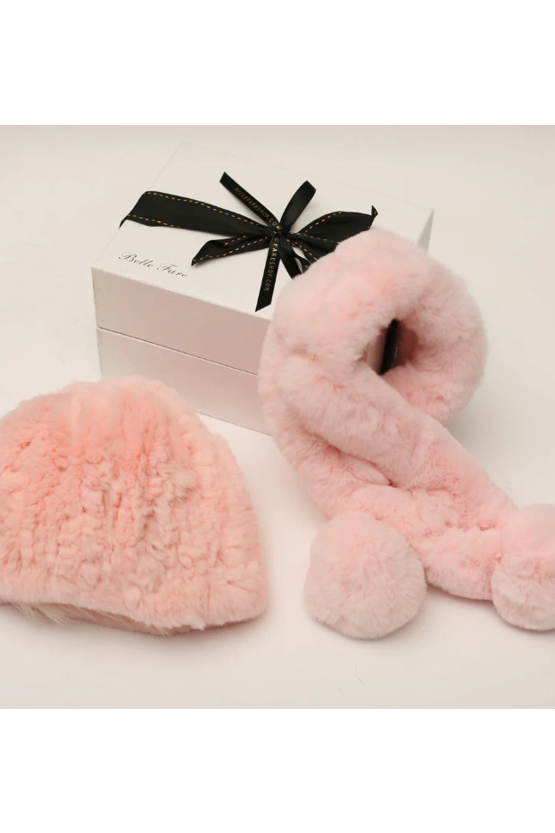 Gift Set - Neck Warmer and Beanie Hat