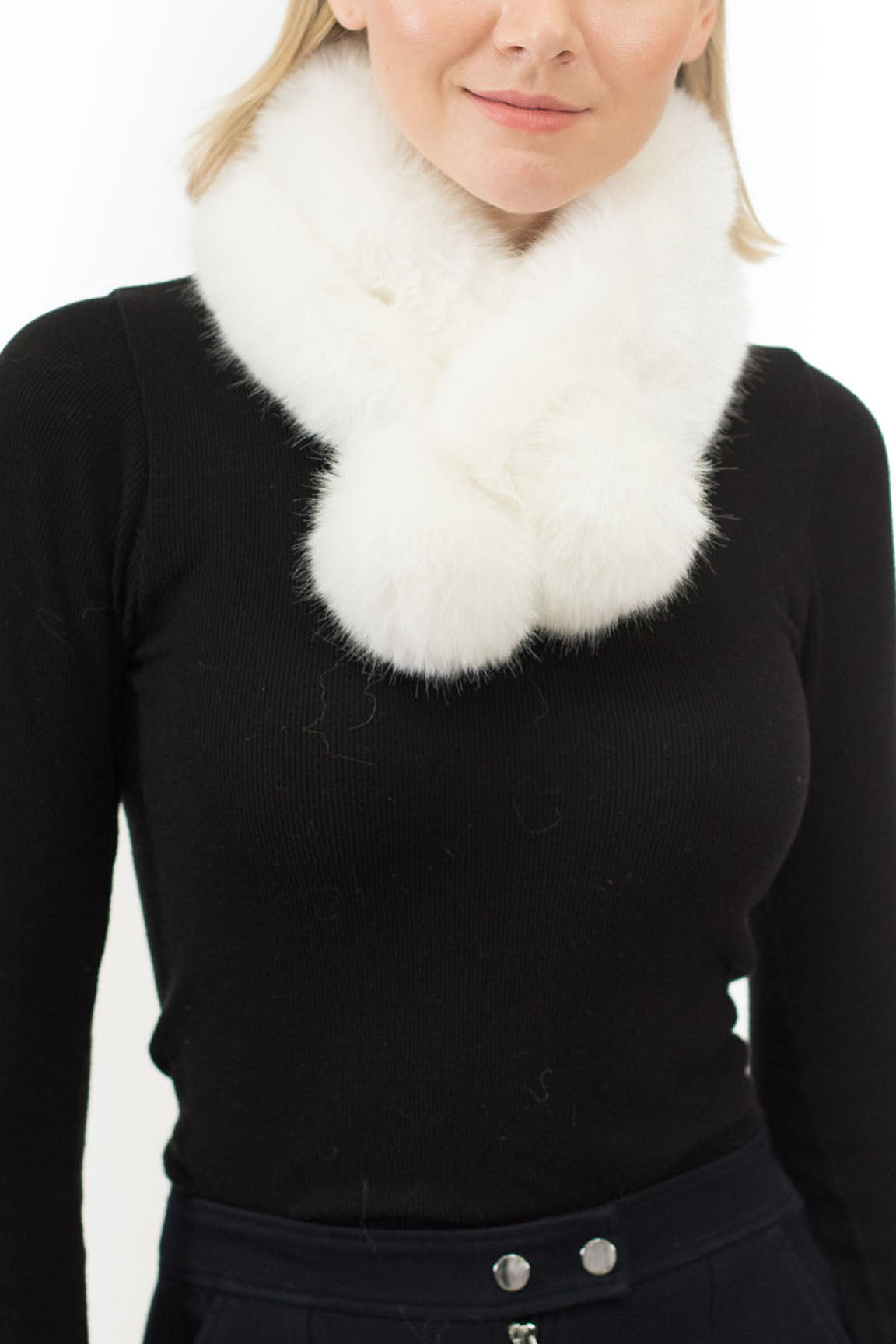 ARCATA - Faux Fur Short Scarf