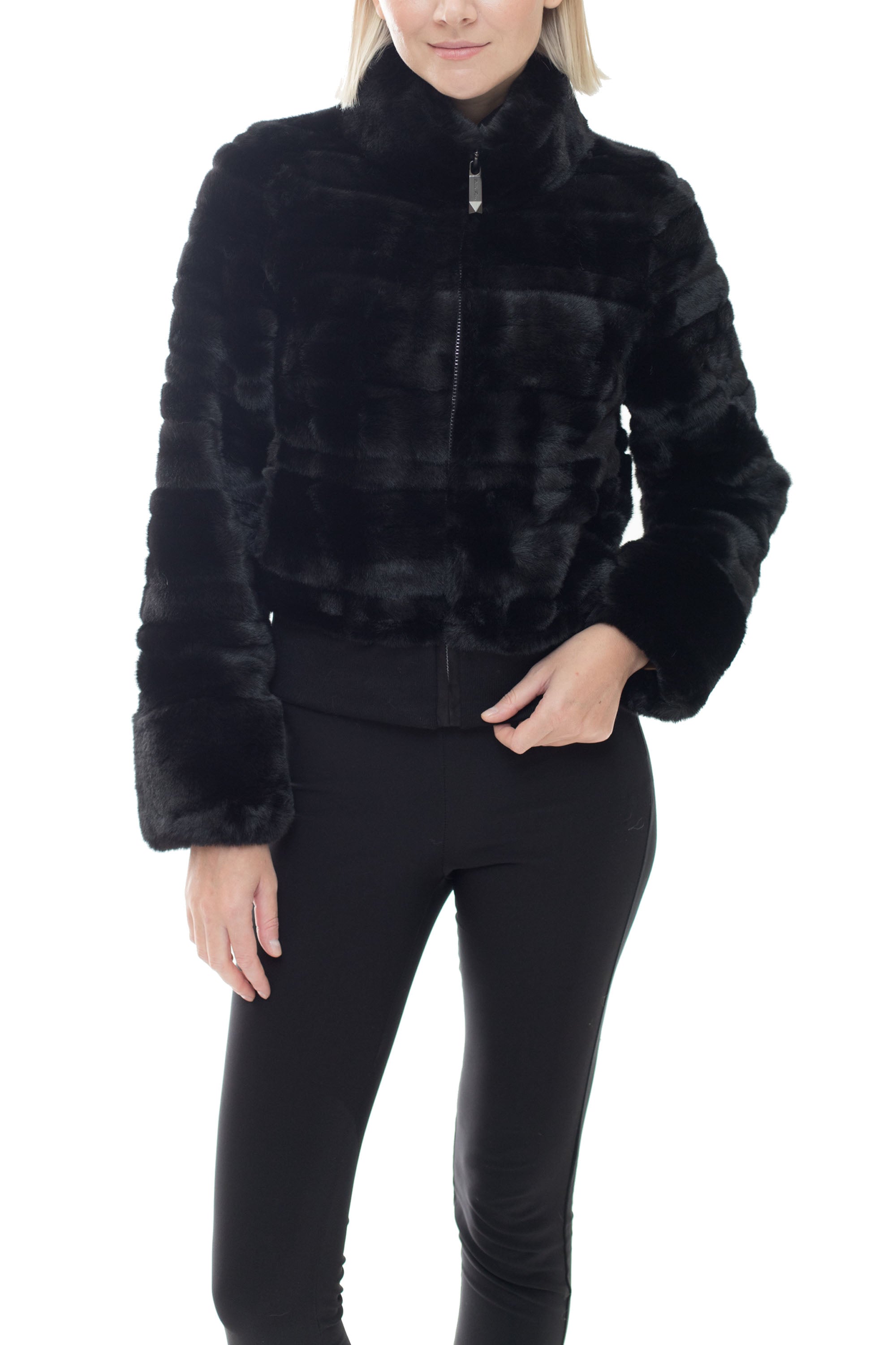 MONTCLAIR - Quilted Faux Fur Puffer Jacket