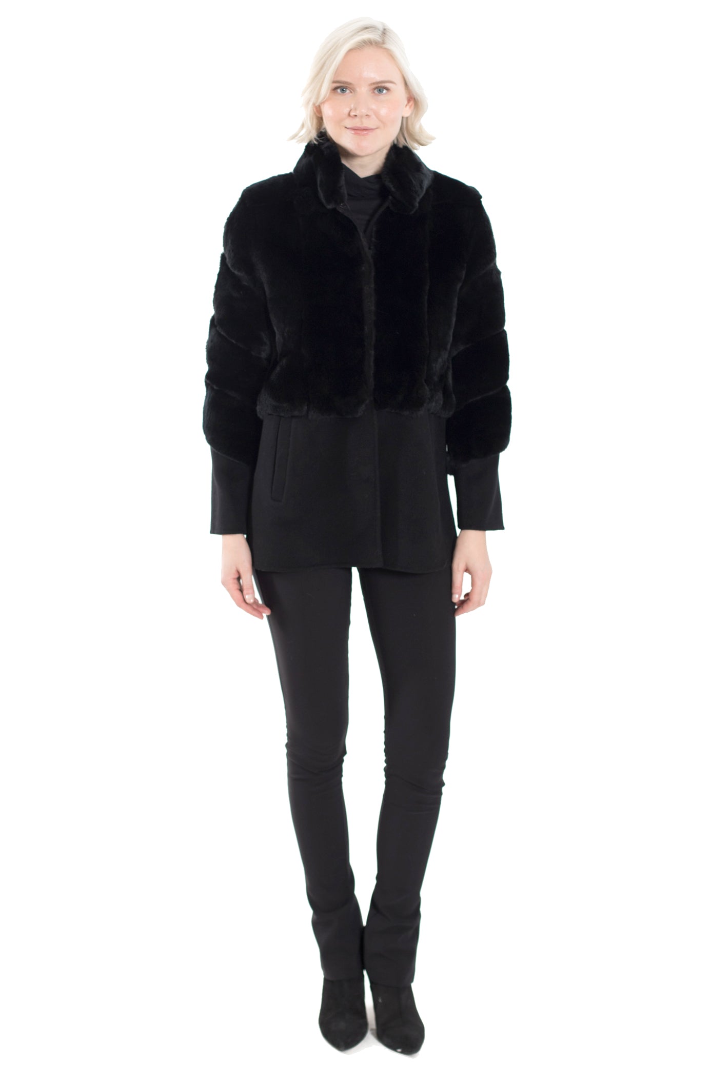 Kotor - Rex Rabbit Wool Jacket