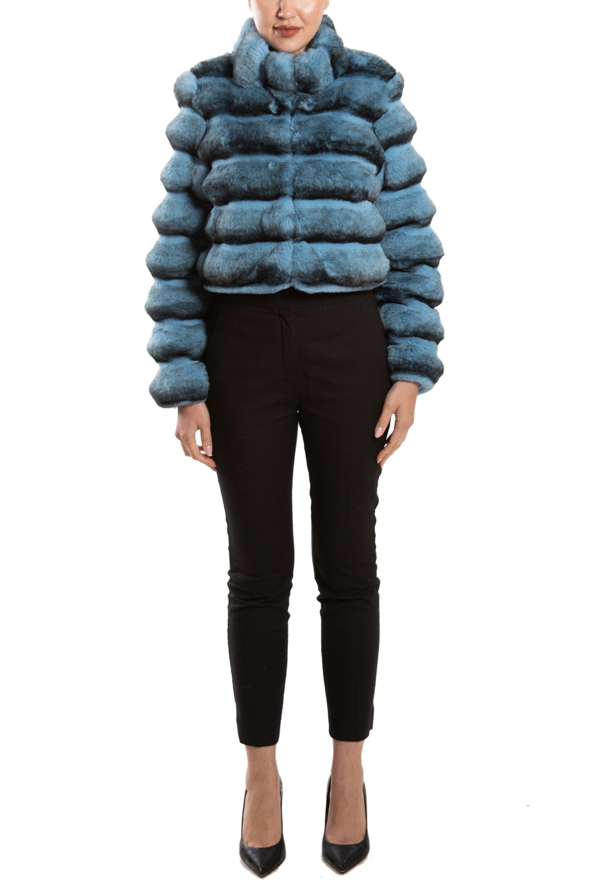 Mohe - Channeled Faux Fur Jacket