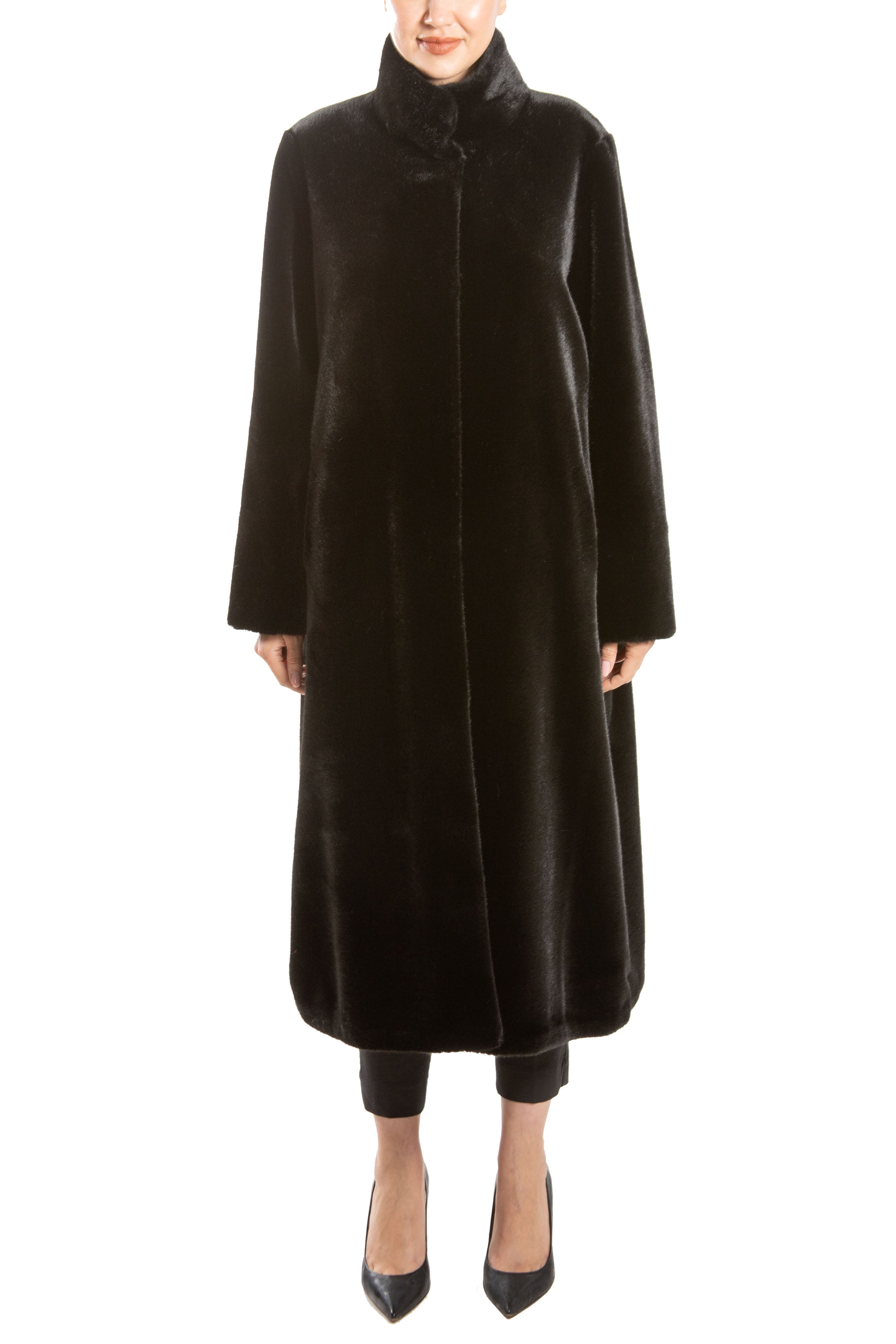 Rouen- Reversible Long Swing Coat