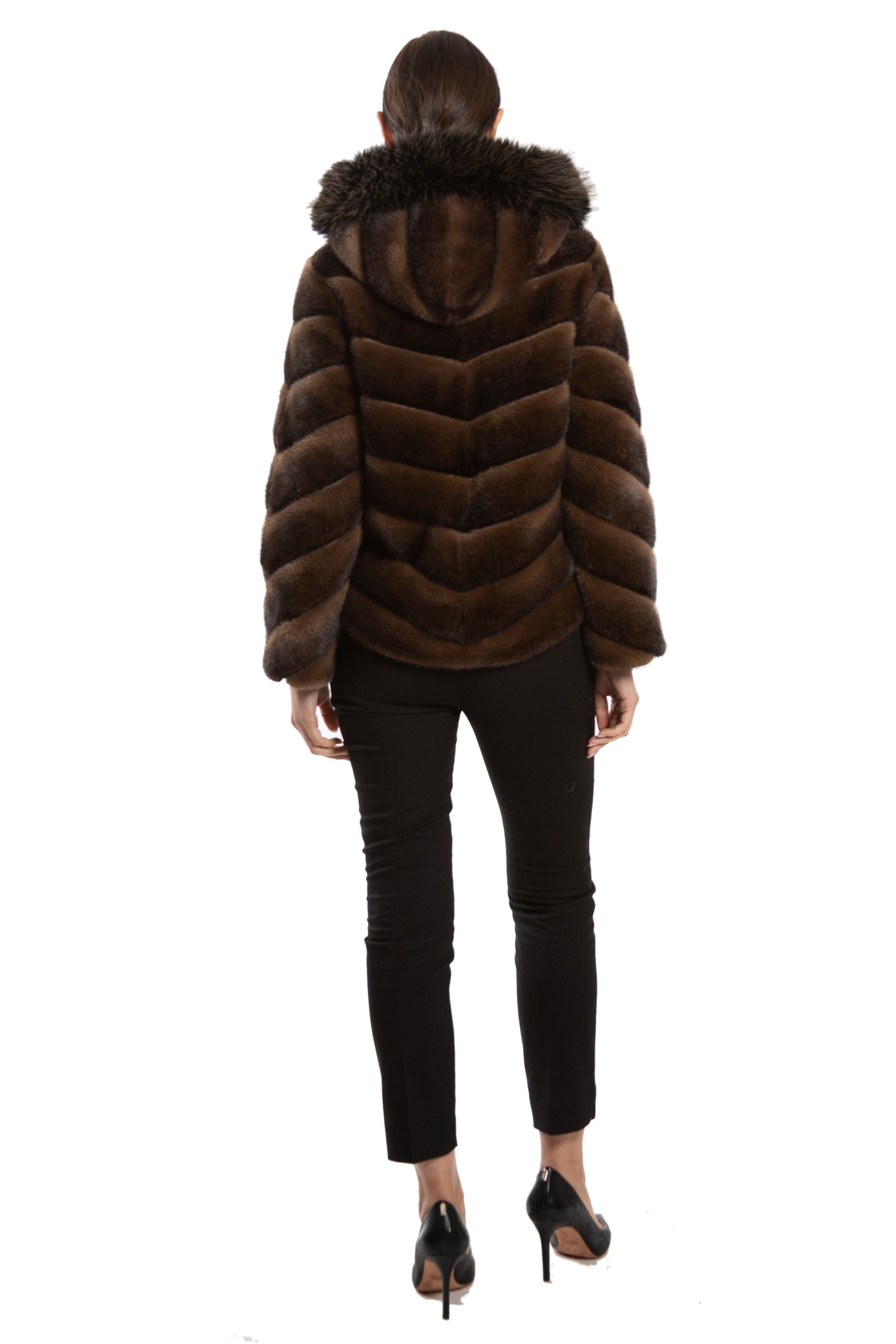 Tallinn - Quilted Faux Fur Jacket