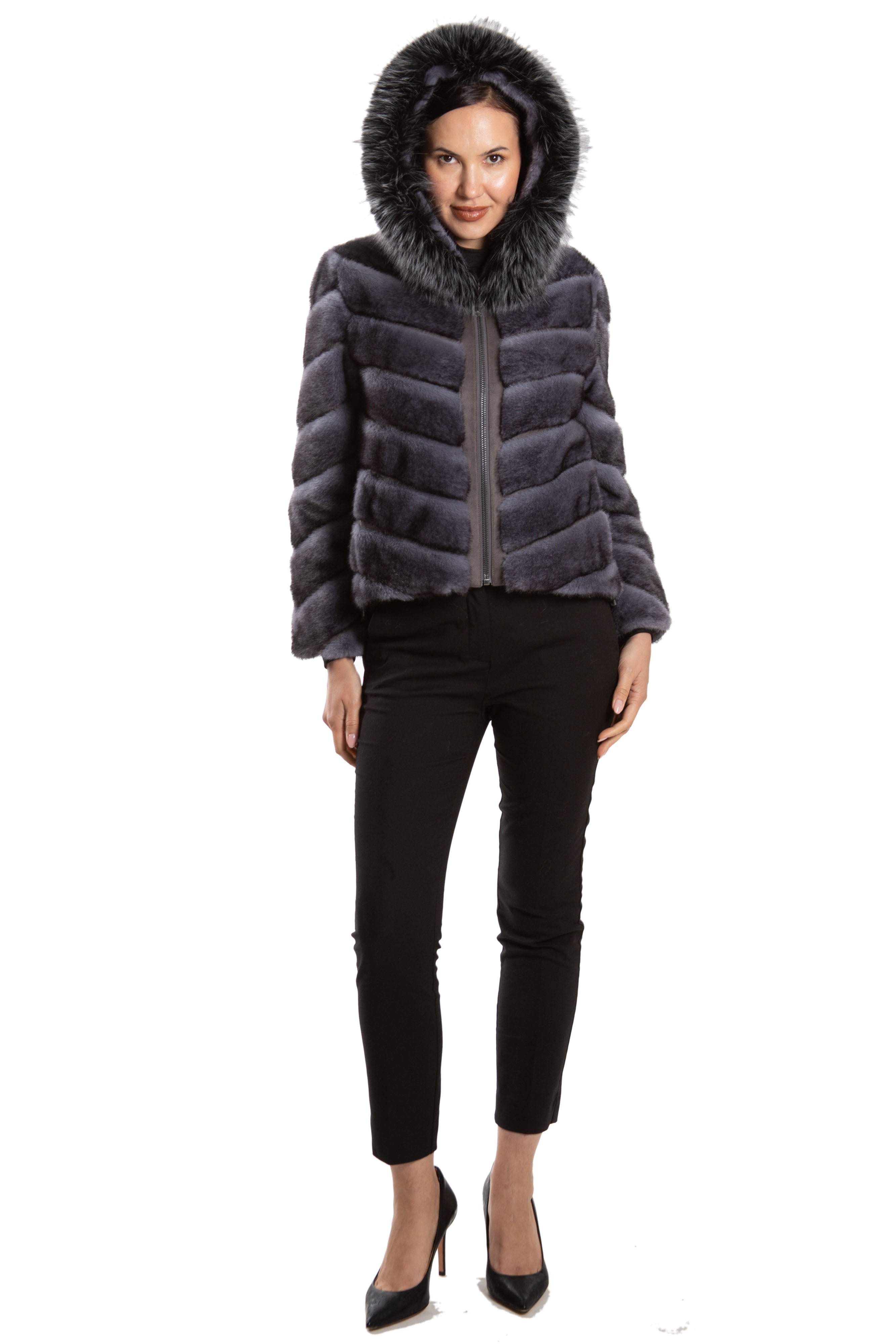 Tallinn - Quilted Faux Fur Jacket