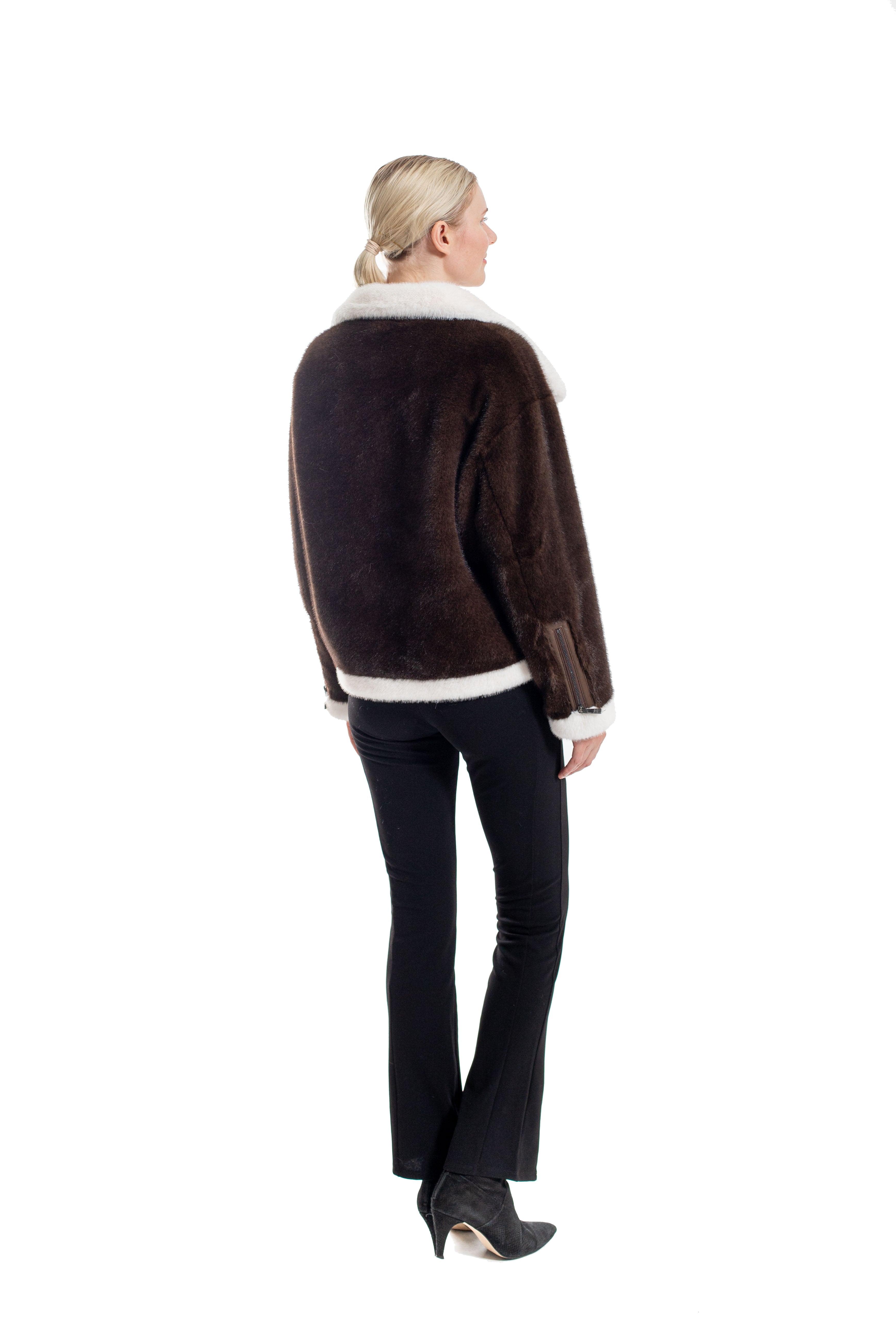nuuk - Two Tone Faux Fur Jacket