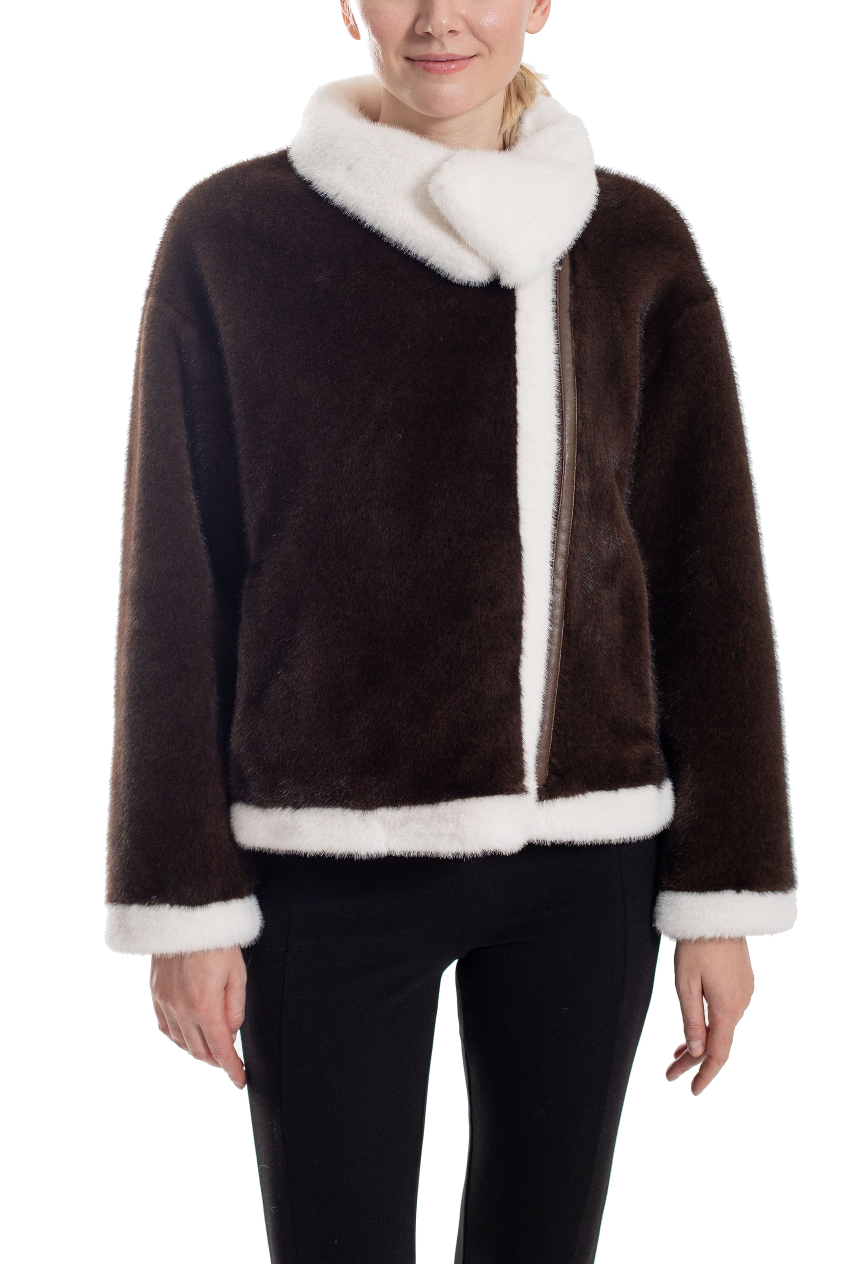 nuuk - Two Tone Faux Fur Jacket