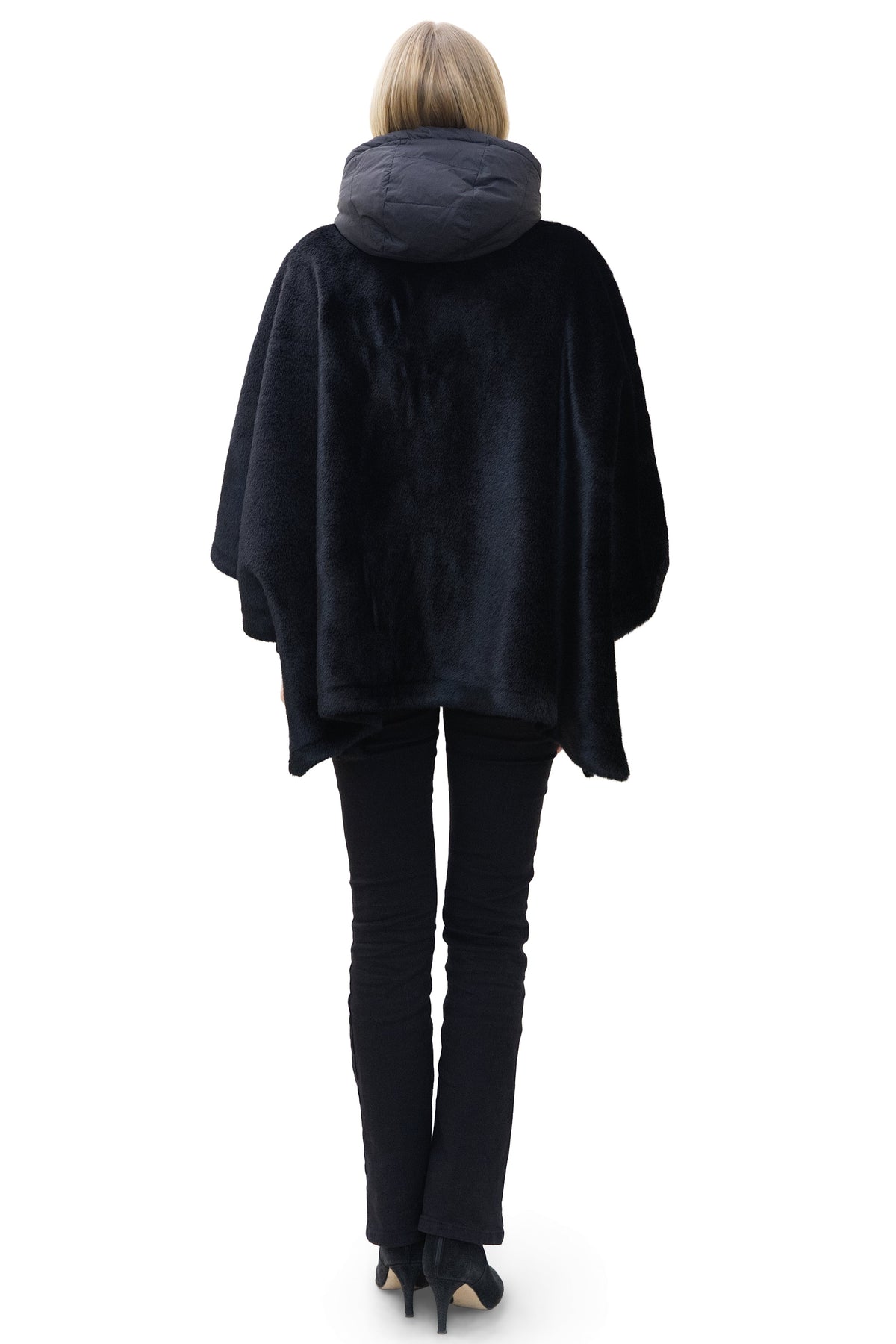 Monte Carlo-  faux fur cape jacket