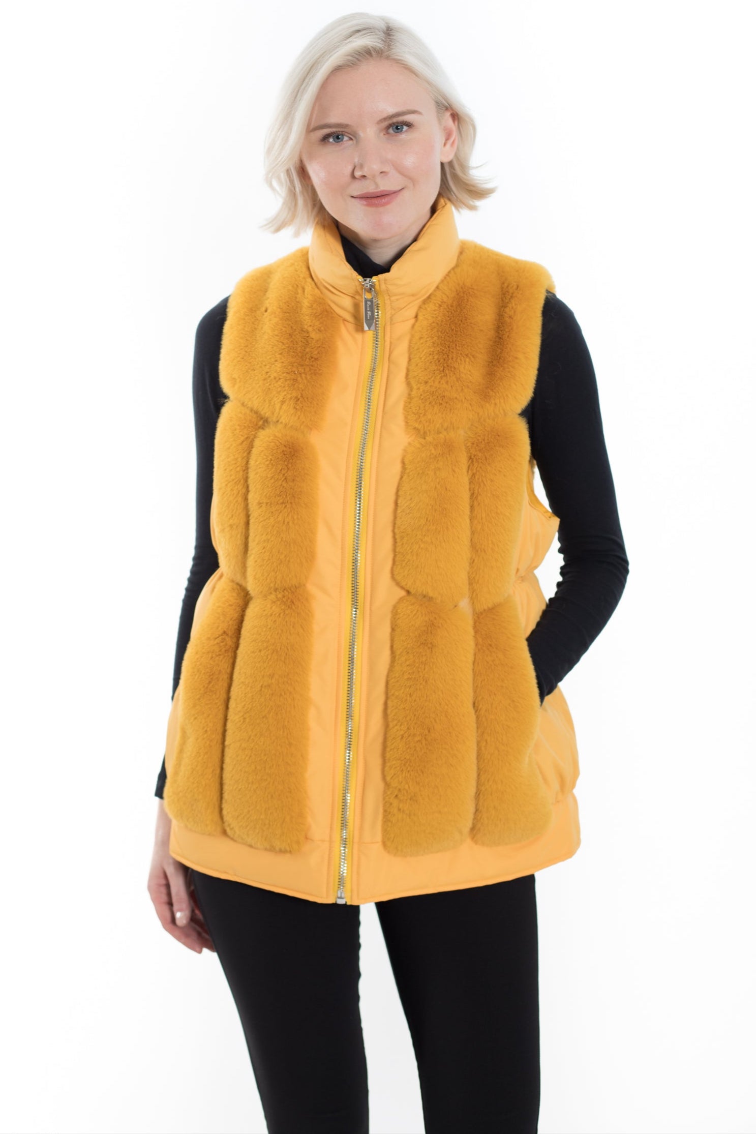 Plush Faux Fur Vest