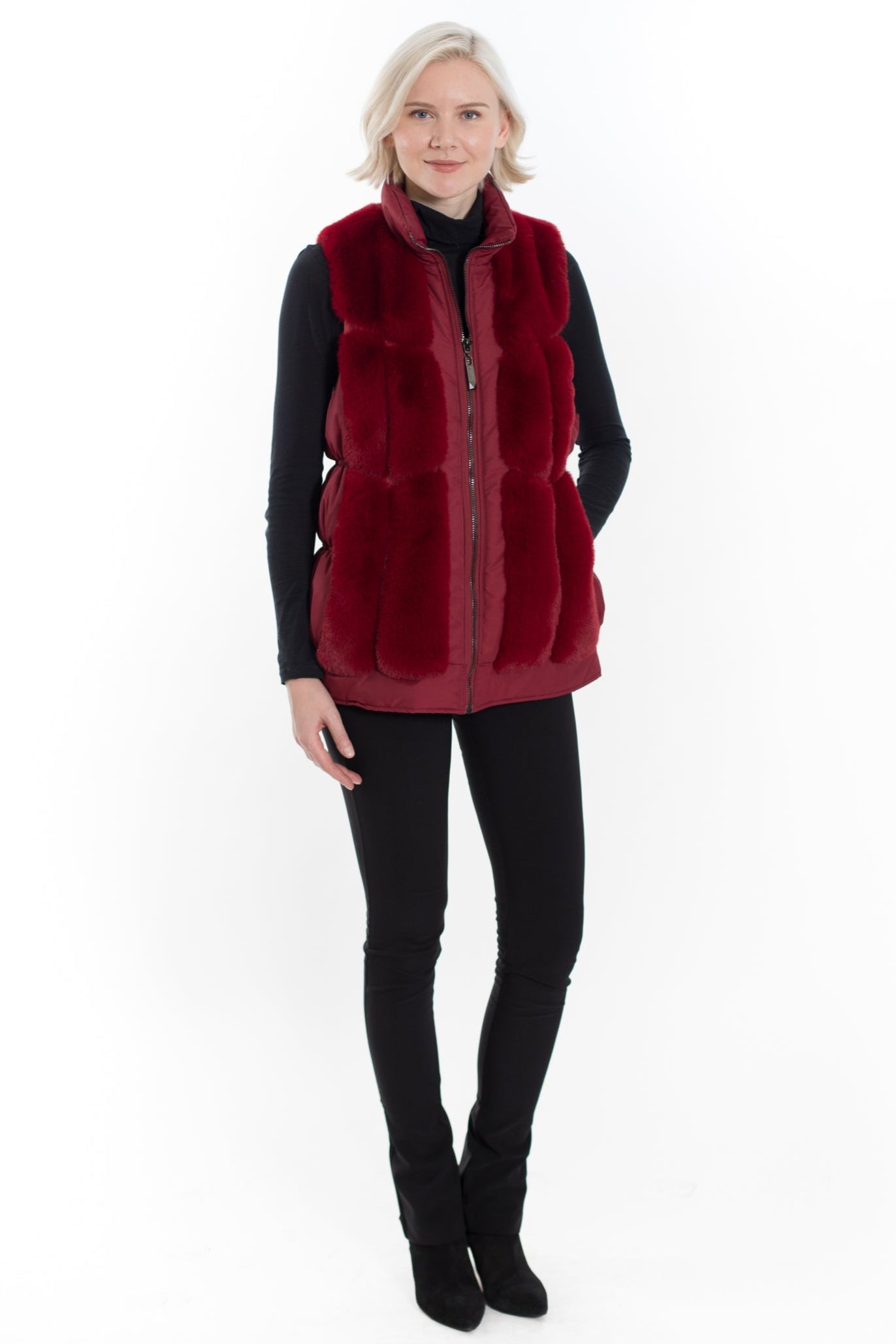 Plush Faux Fur Vest