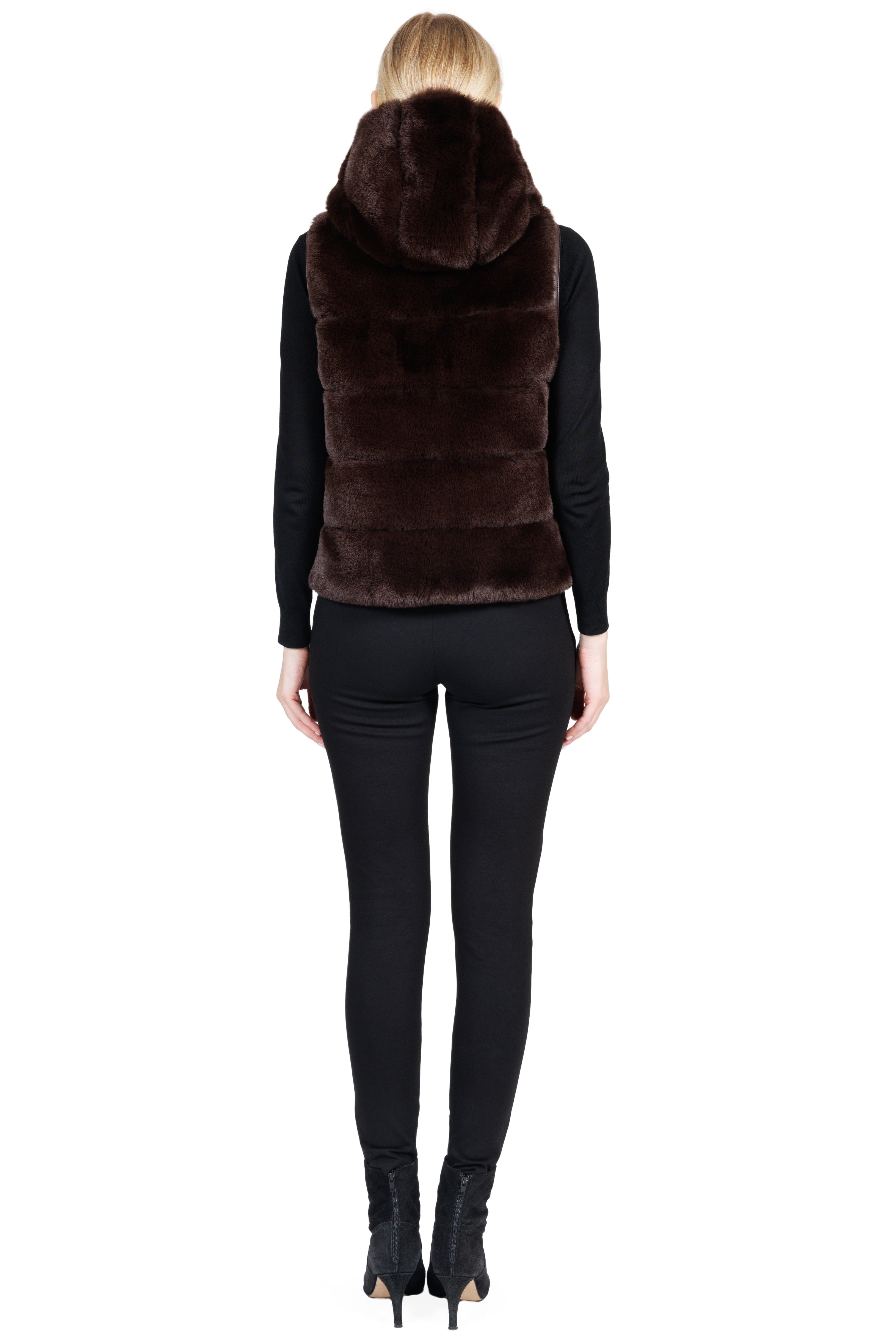 Barrow - Faux Fur Puffer Vest