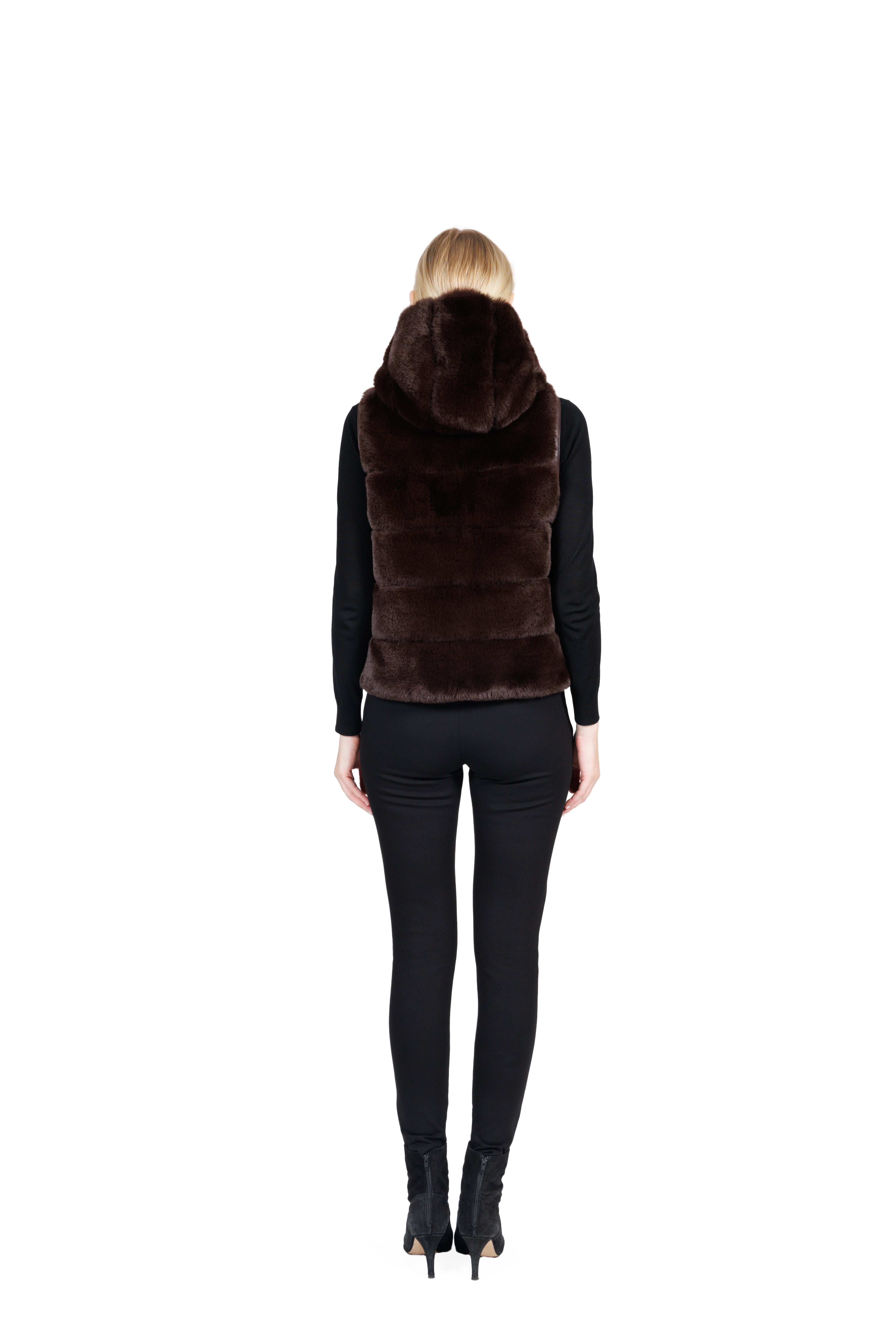 Barrow - Faux Fur Puffer Vest
