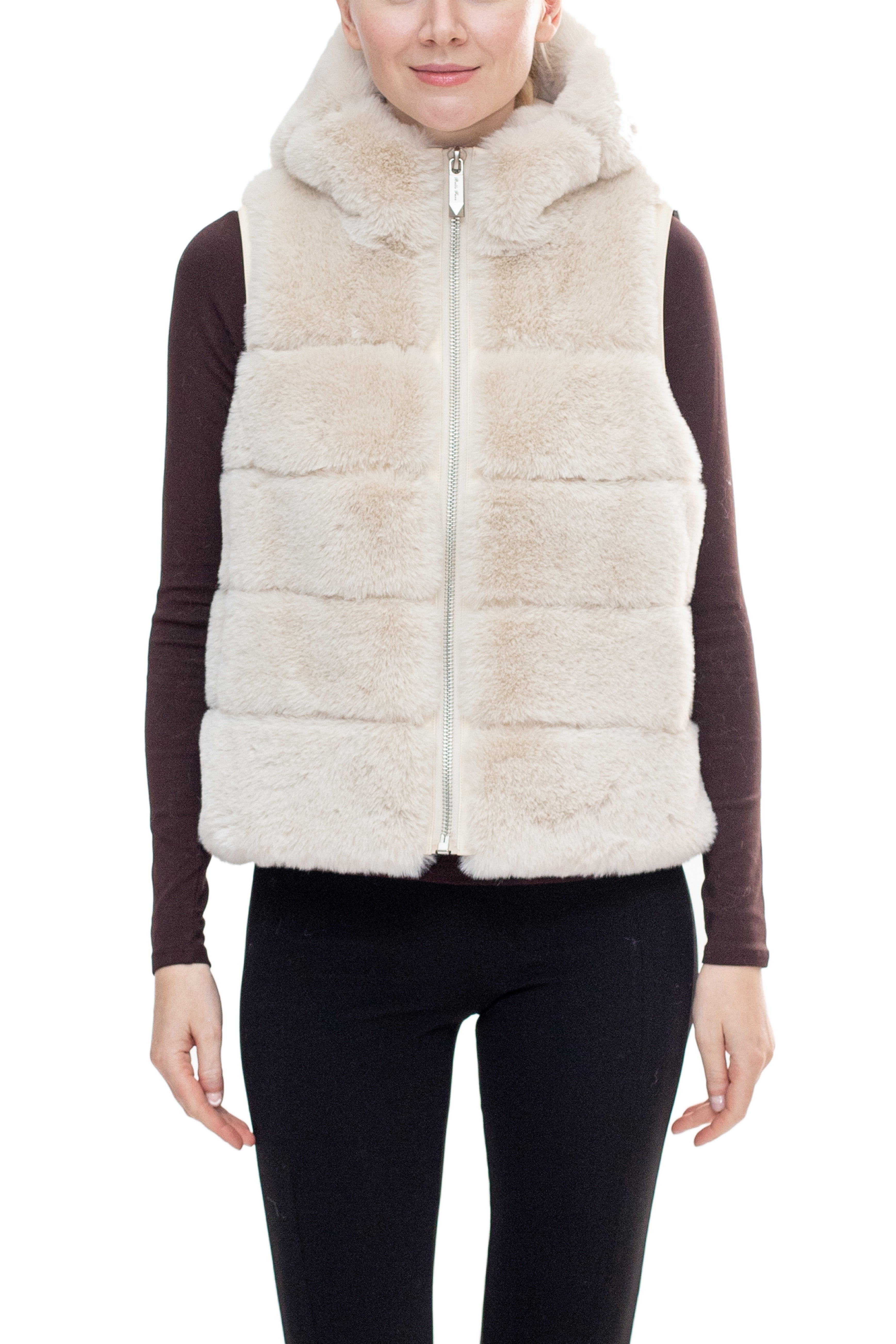 Barrow - Faux Fur Puffer Vest
