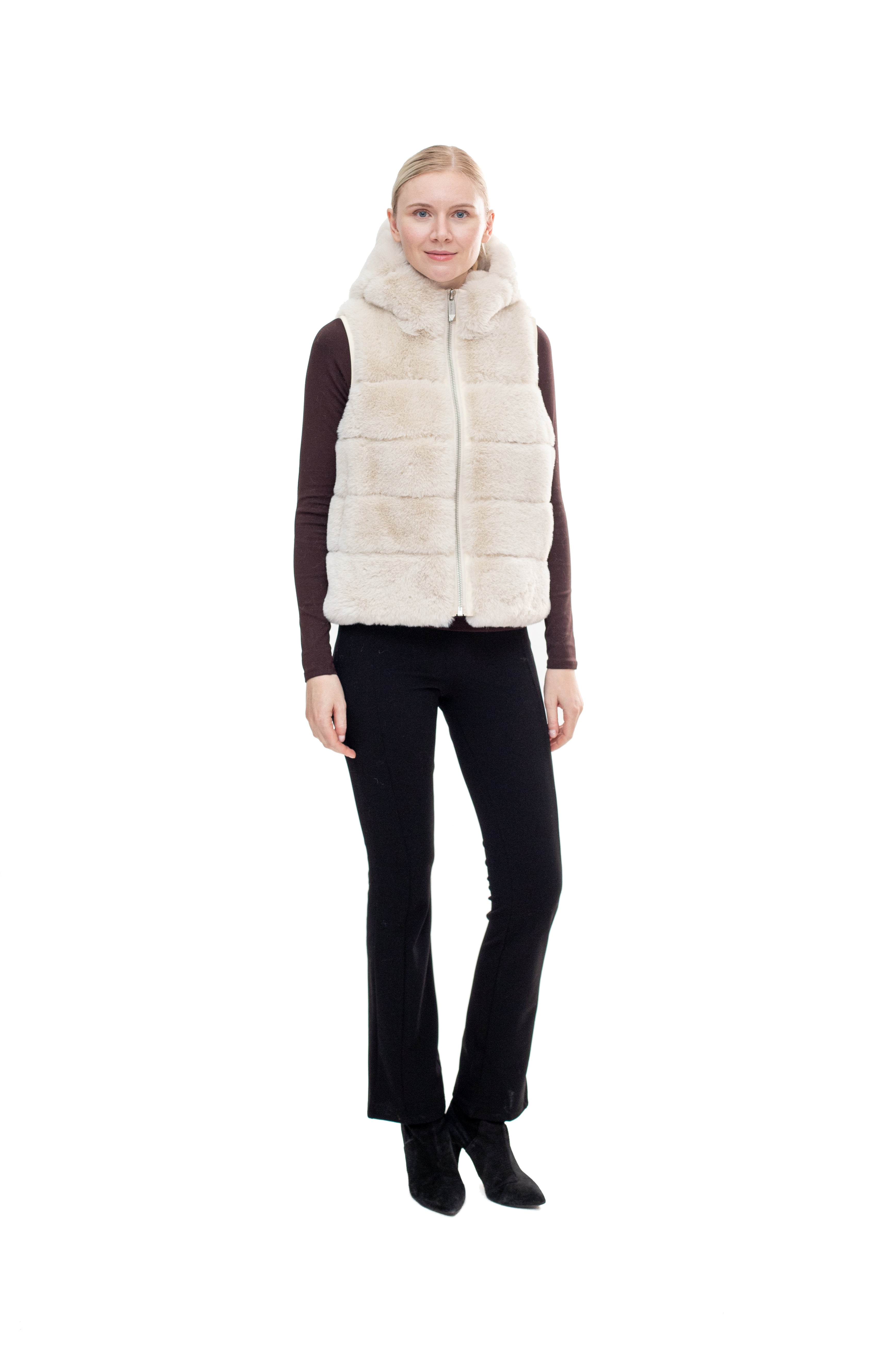 Barrow - Faux Fur Puffer Vest