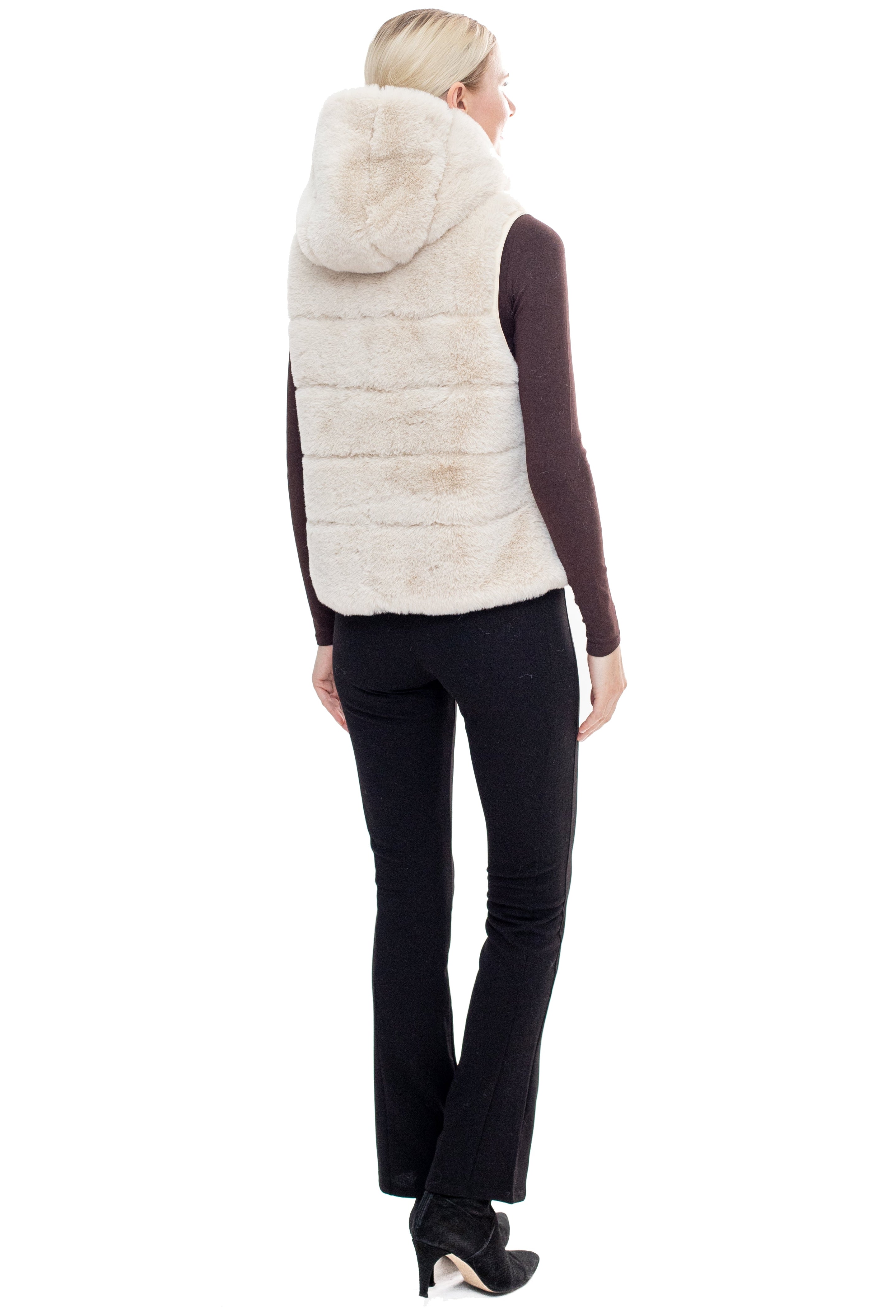 Barrow - Faux Fur Puffer Vest