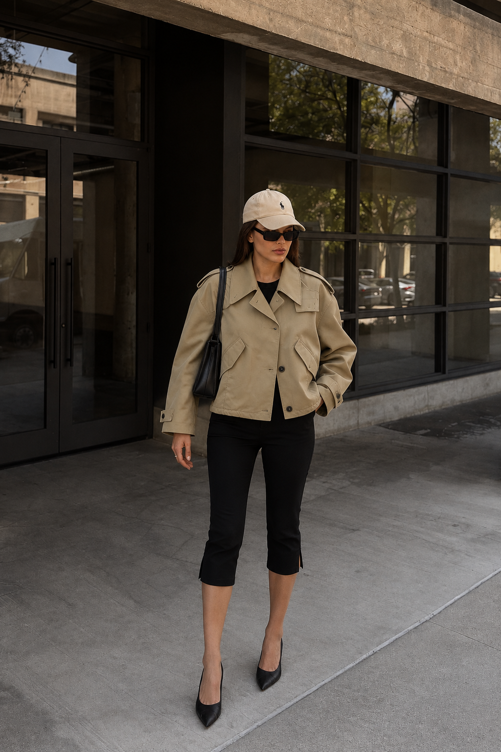 Princeton- Short Trench Coat