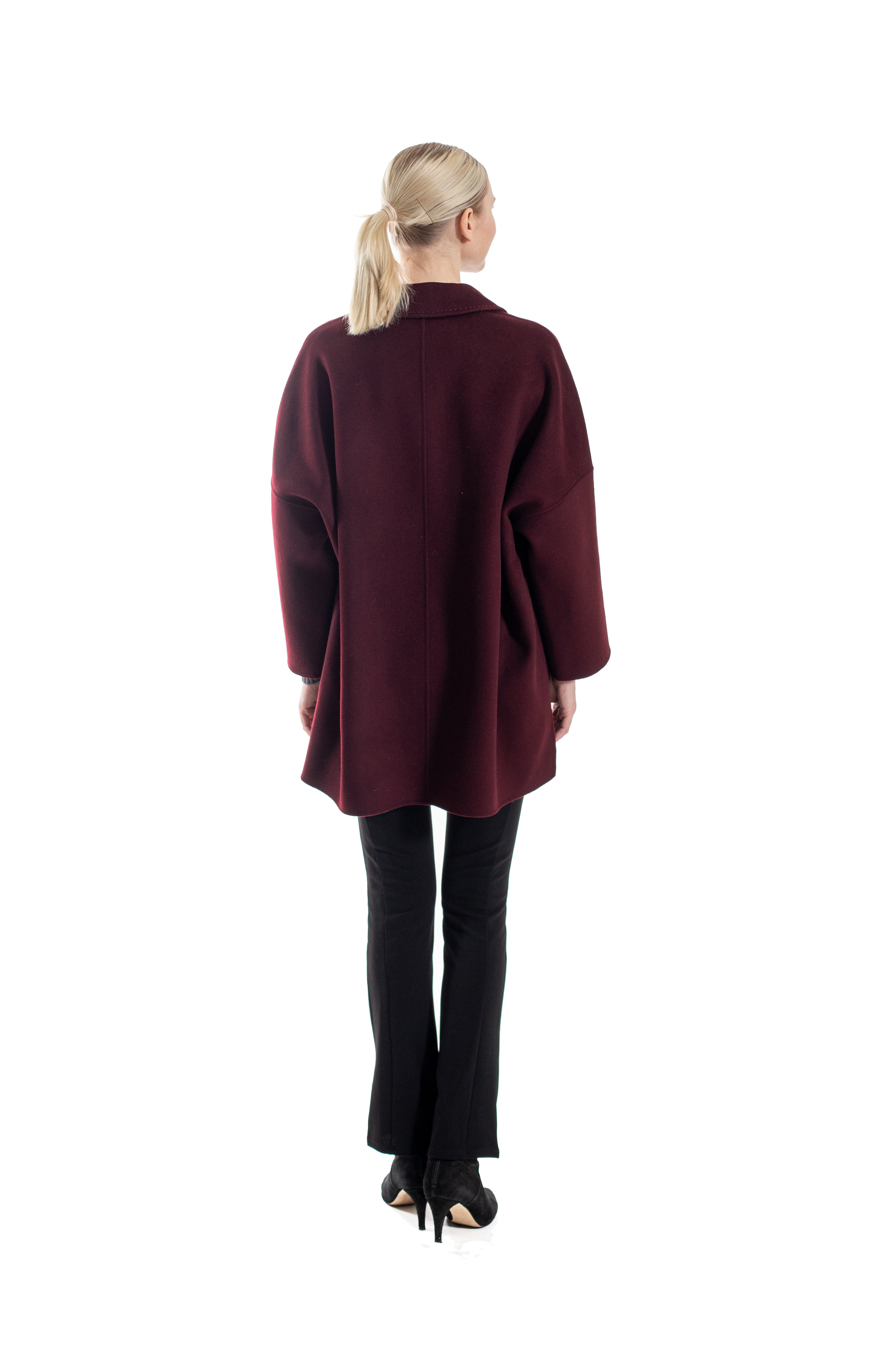 Harbin - 100% Cashmere Double-Faced Open-Front Jacket