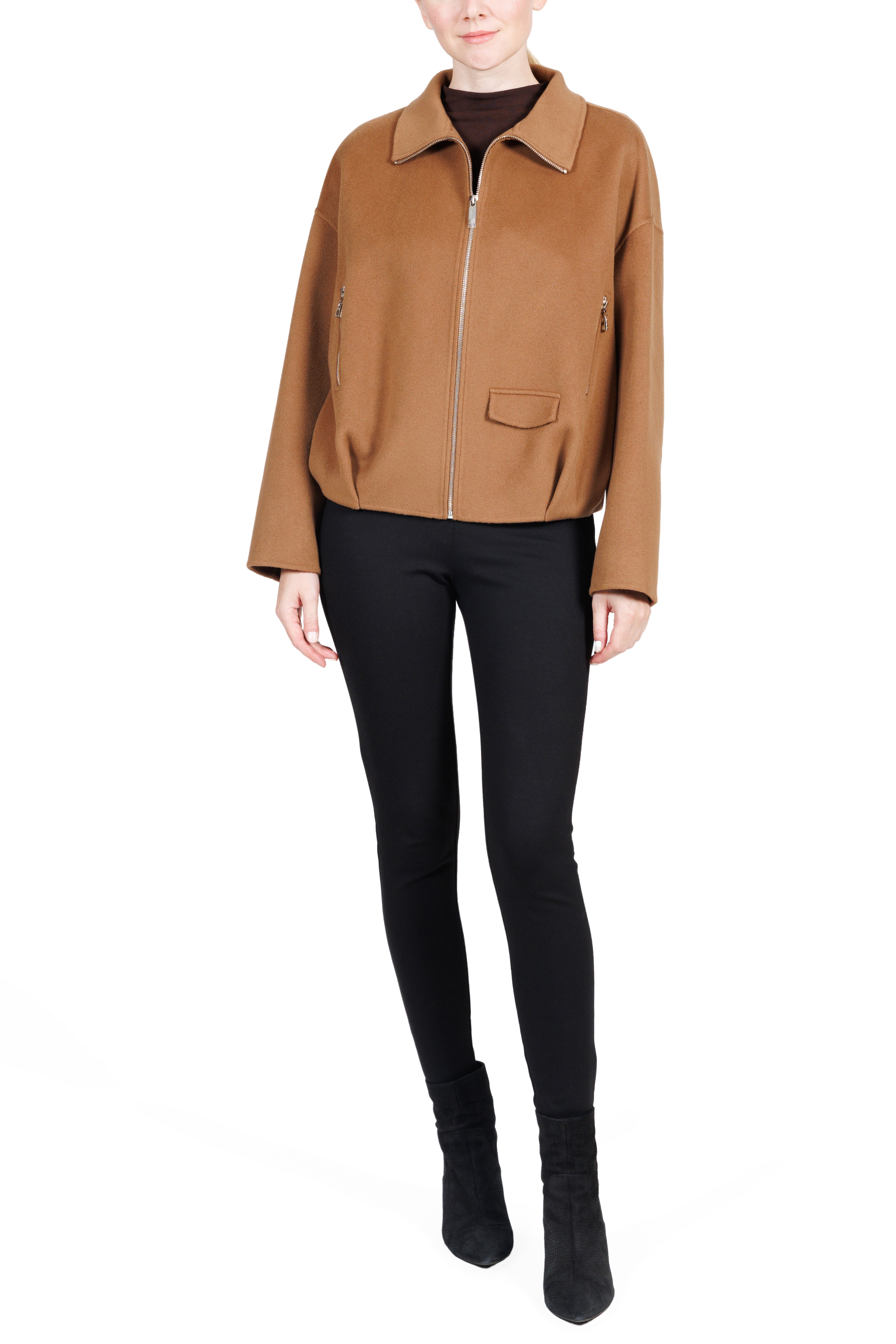 Vienna - Double-Faced 100% Cashmere Short Jacket