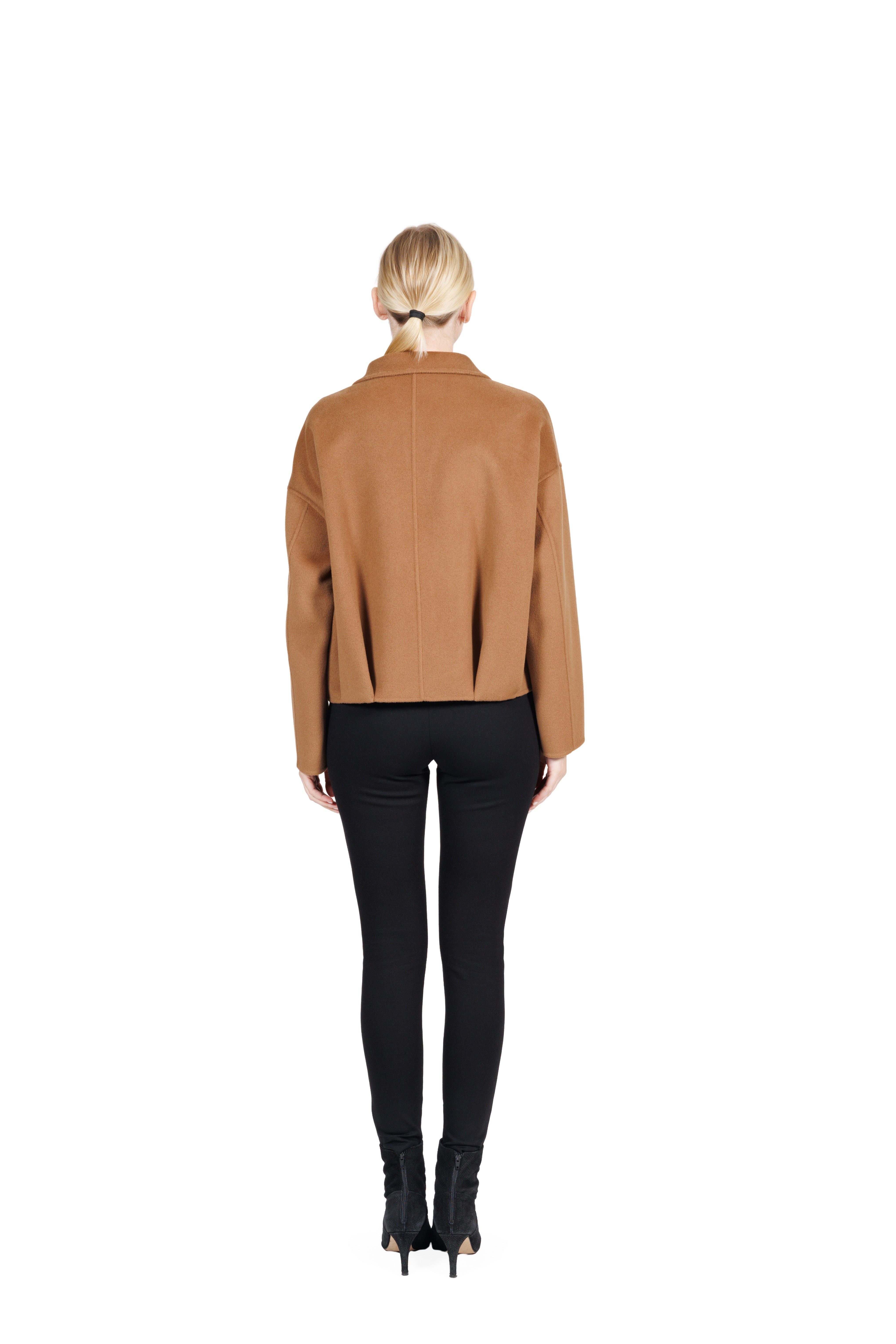 Vienna - Double-Faced 100% Cashmere Short Jacket