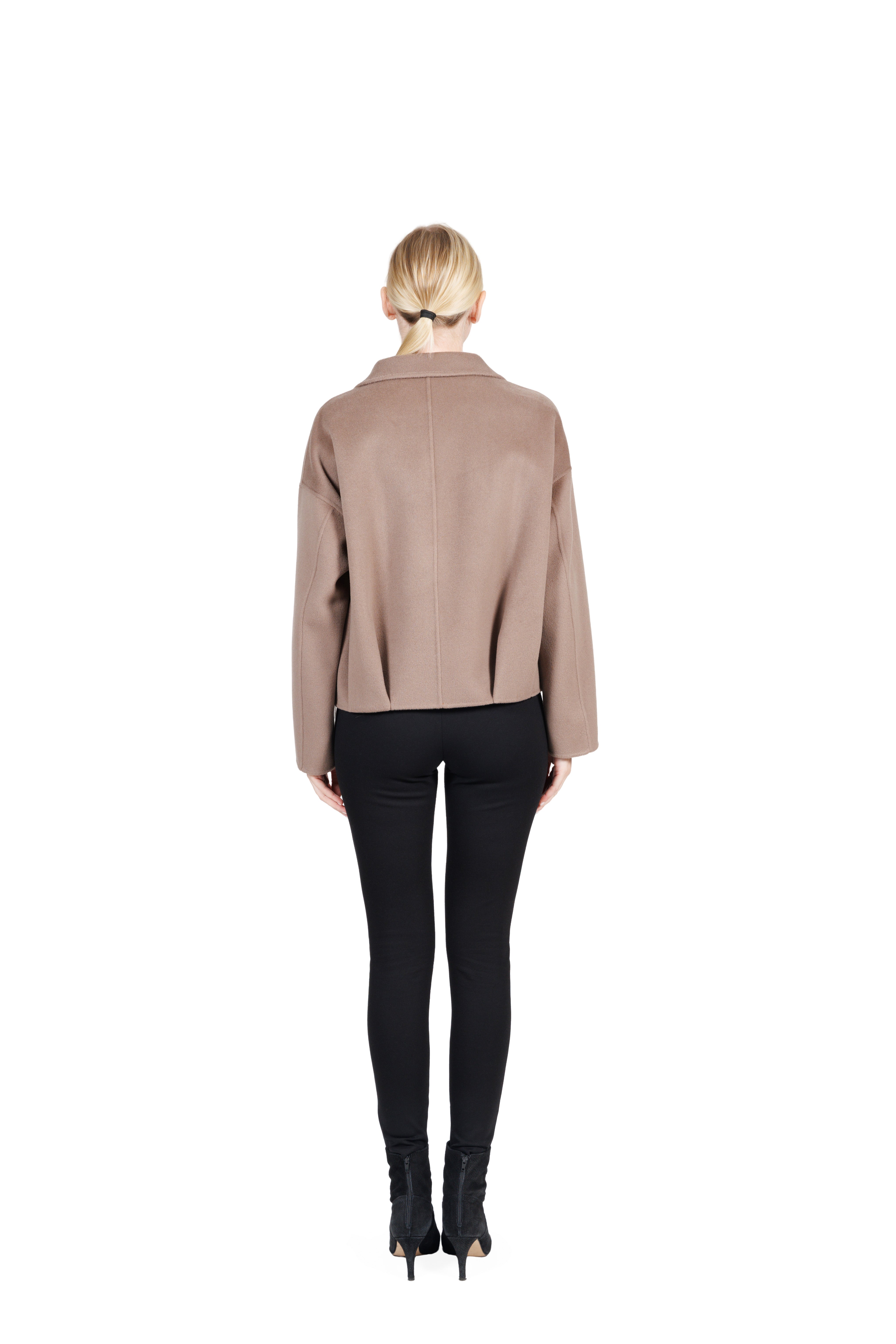Vienna - Double-Faced 100% Cashmere Short Jacket