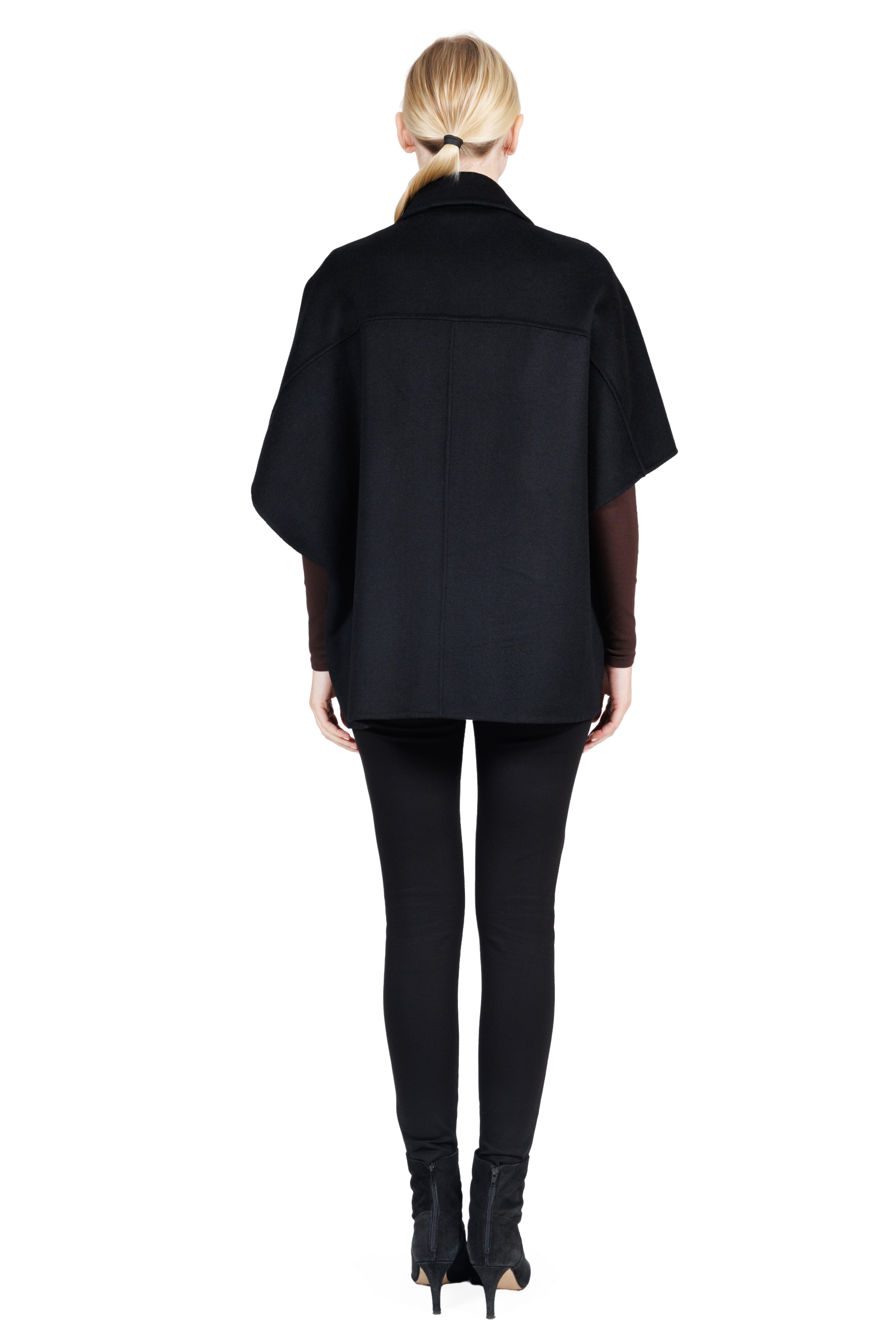 Paris - Double-Face Cashmere Blend Poncho