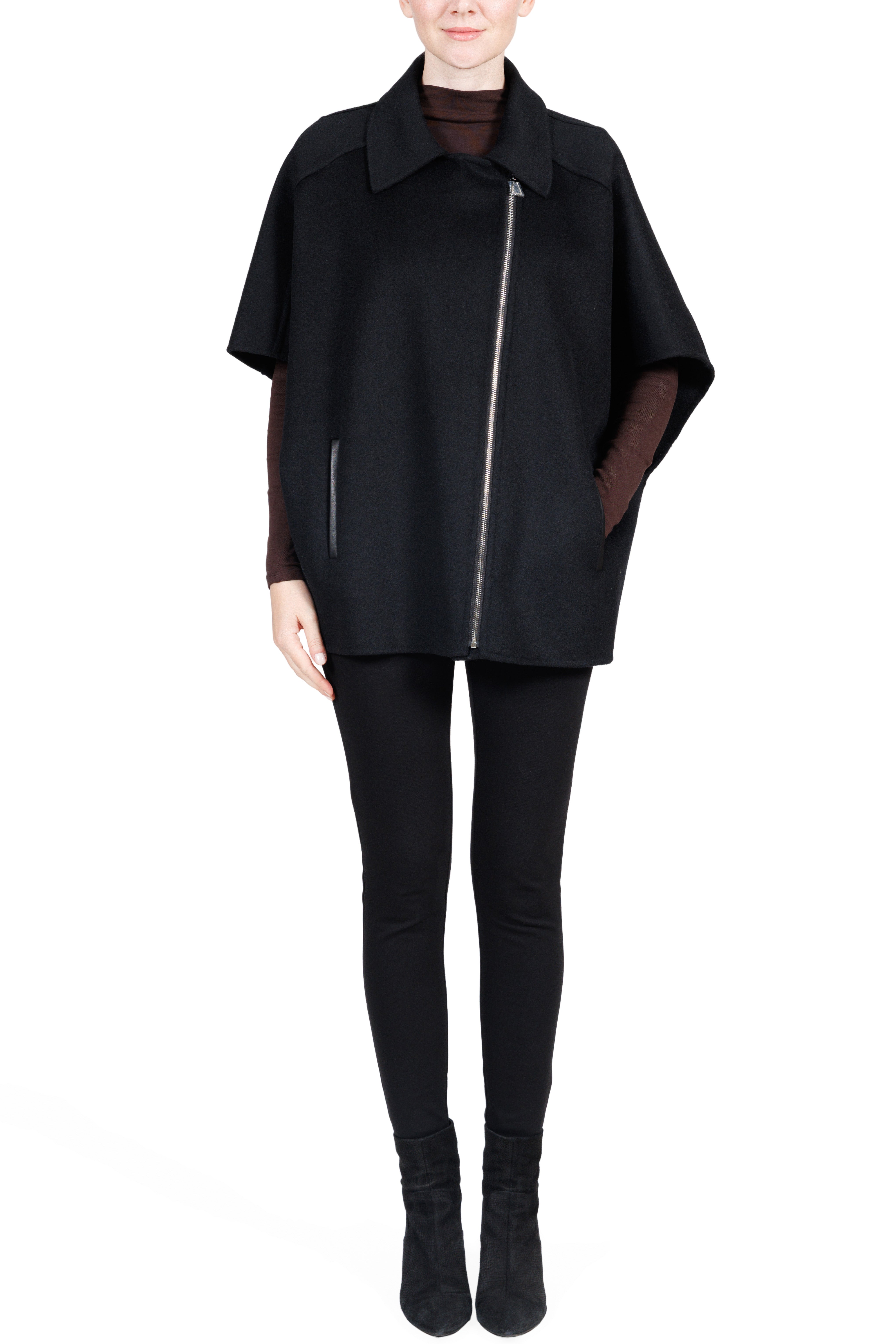 Paris - Double-Face Cashmere Blend Poncho