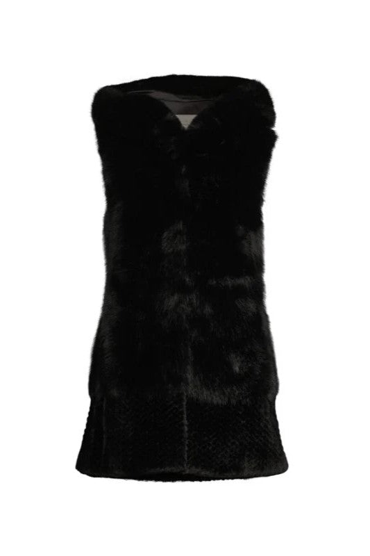 RIO - Long Faux Fur Vest