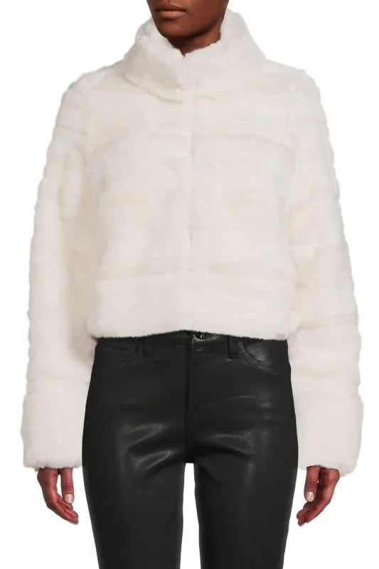 RUMSON - Short Faux Fur Jacket