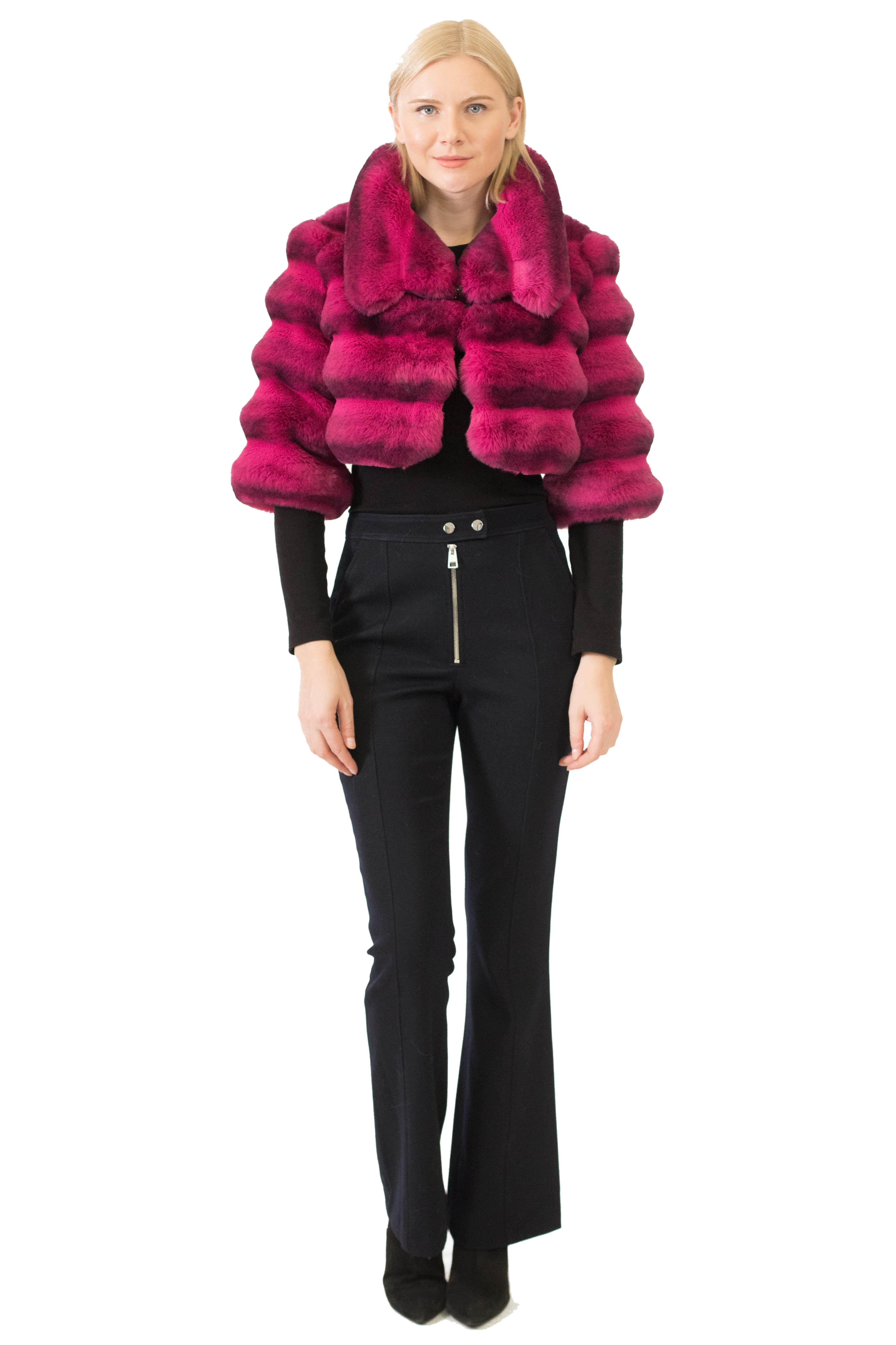 ULAN - Channel Quilted Short Jacket