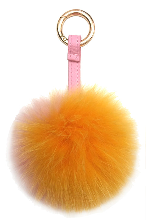 KATIE - Fox Fur Pom Pom