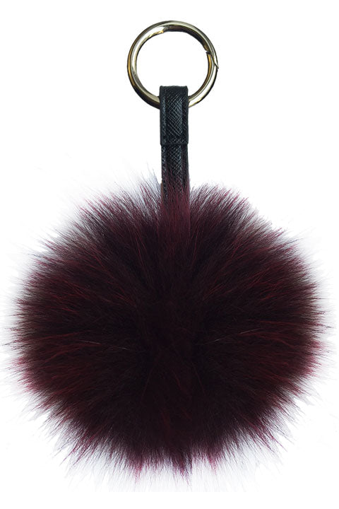 KATIE - Fox Fur Pom Pom