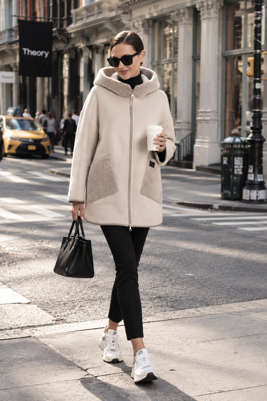 RHONE - Reversible Faux Fur Jacket