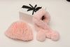 [Special] Rex Scarf and Beanie Hat - Pink