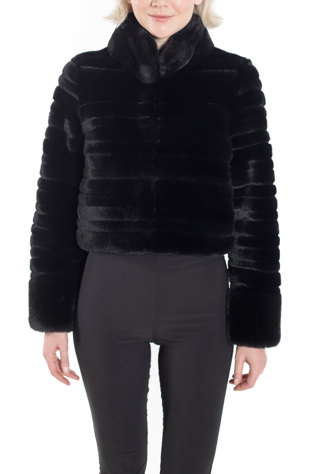 RUMSON - Short Faux Fur Jacket