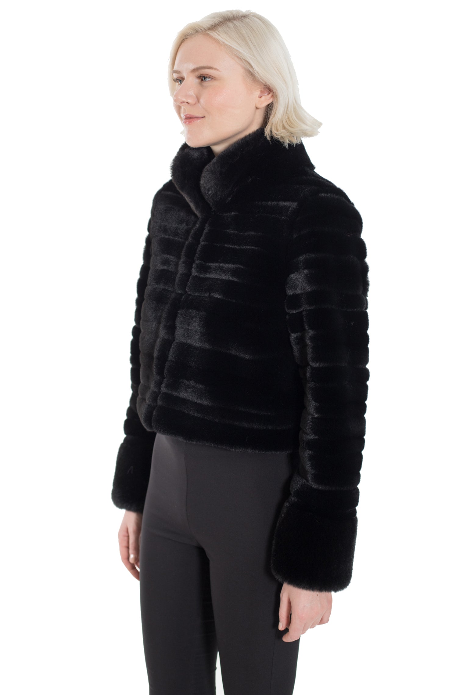 RUMSON - Short Faux Fur Jacket