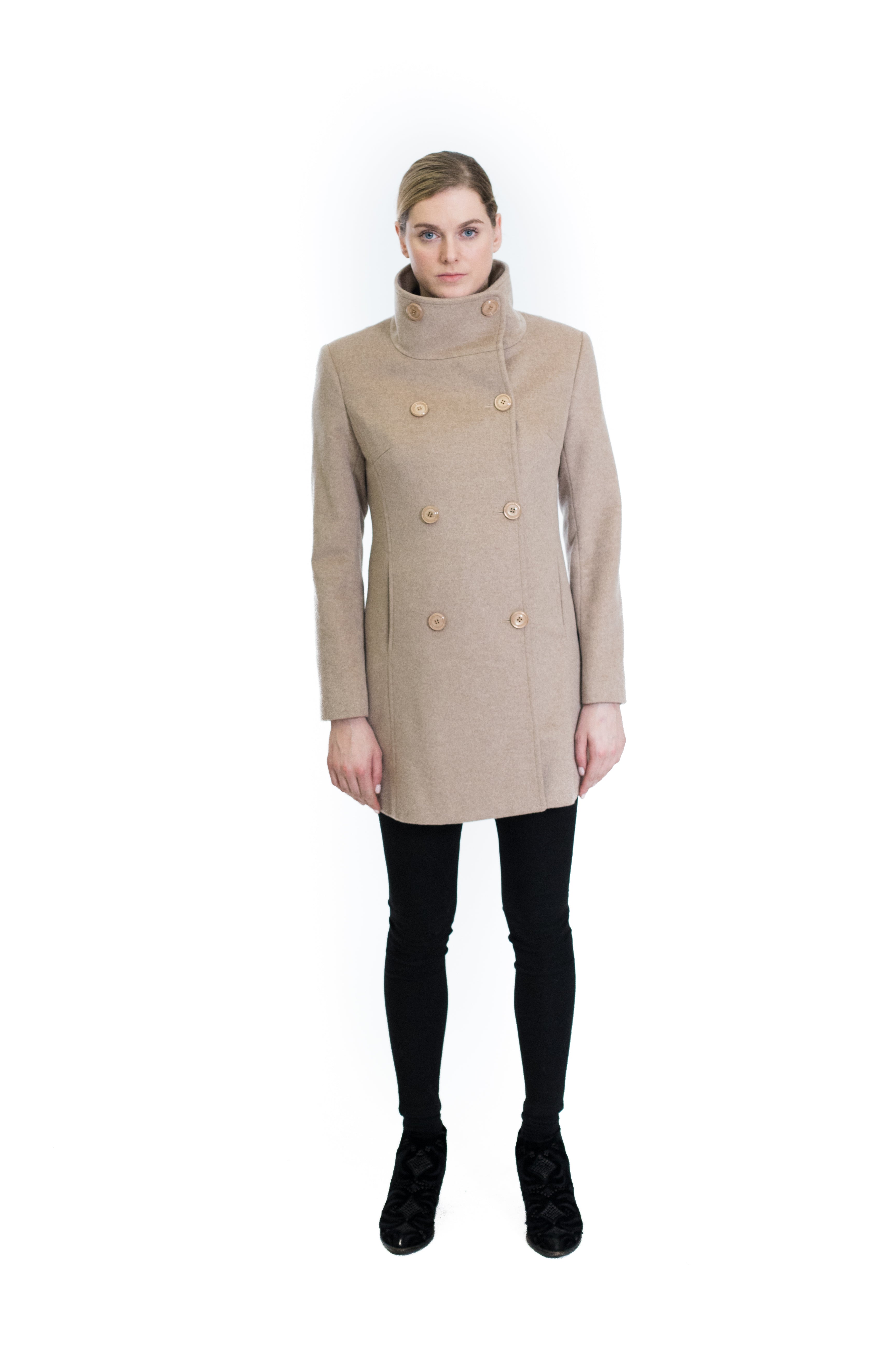 Short Cashmere Coat