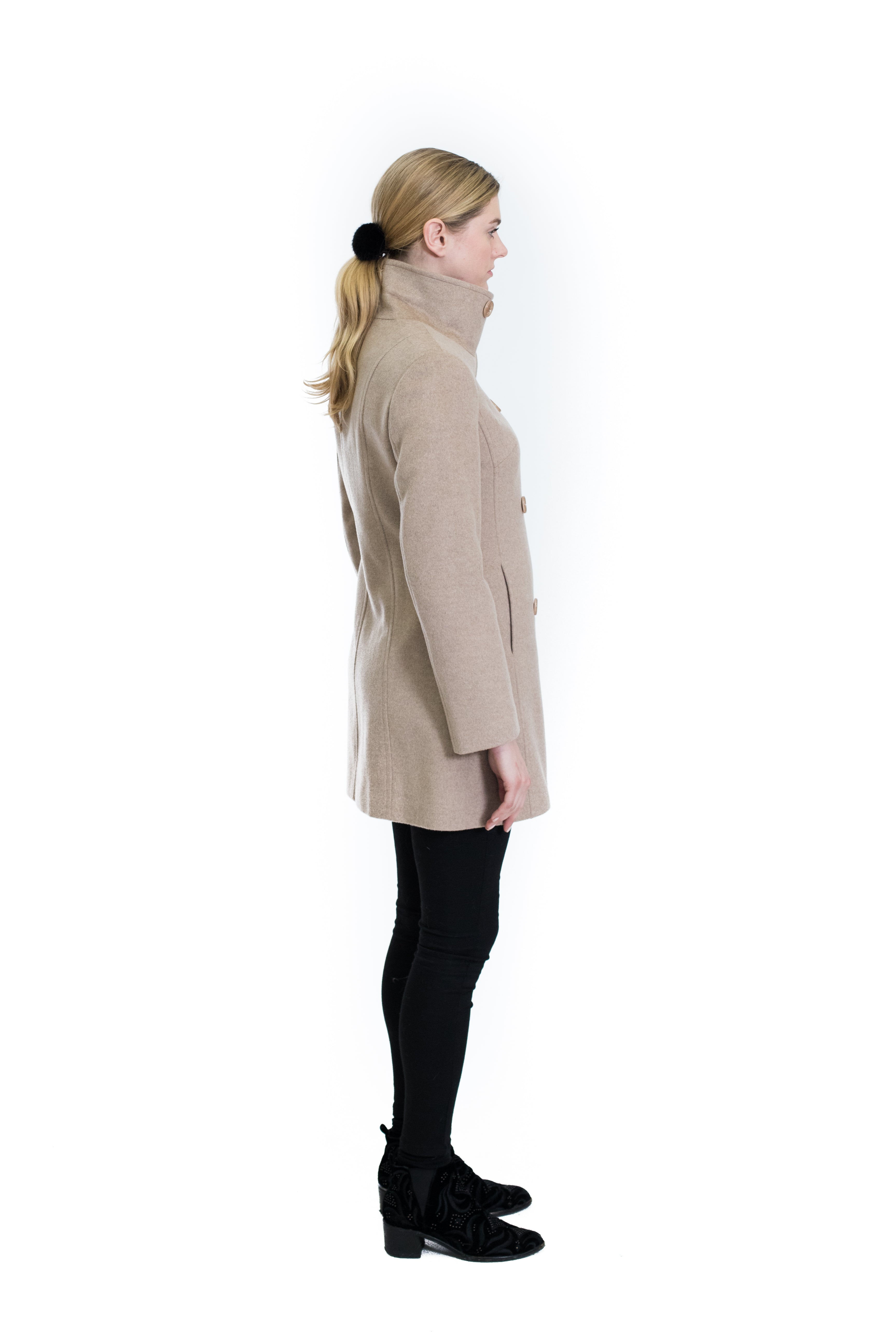 Short Cashmere Coat