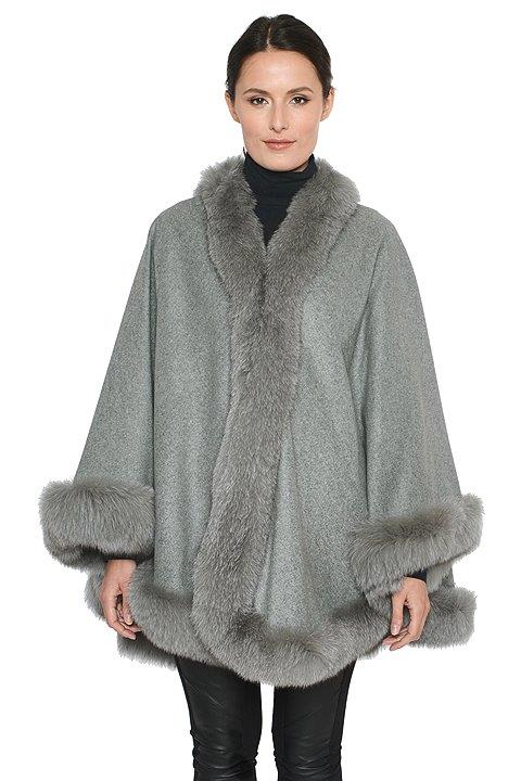 Belle fare cashmere cape hotsell