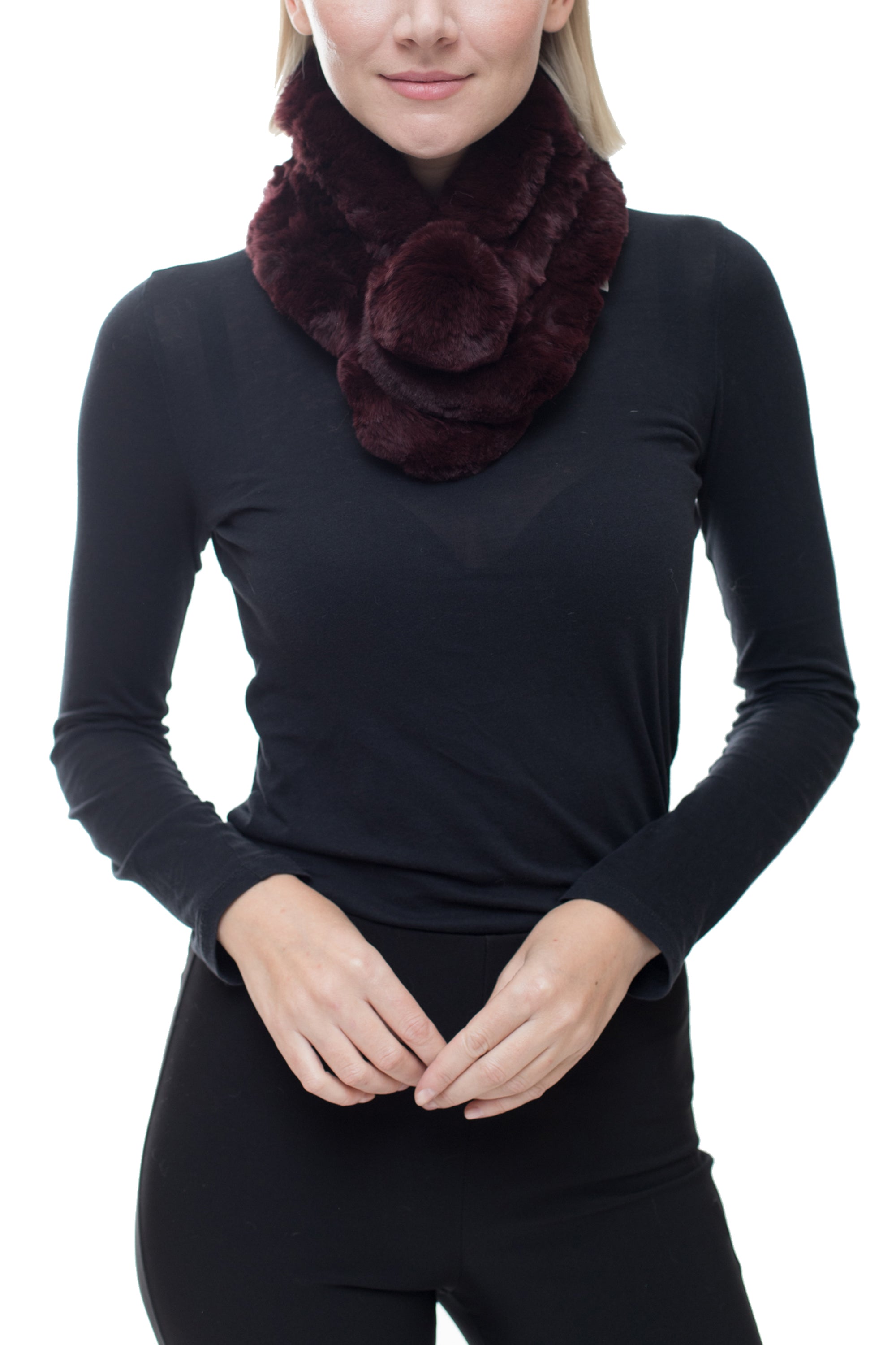 BEDFORD - Rex Neck Warmer with Pom-Pom