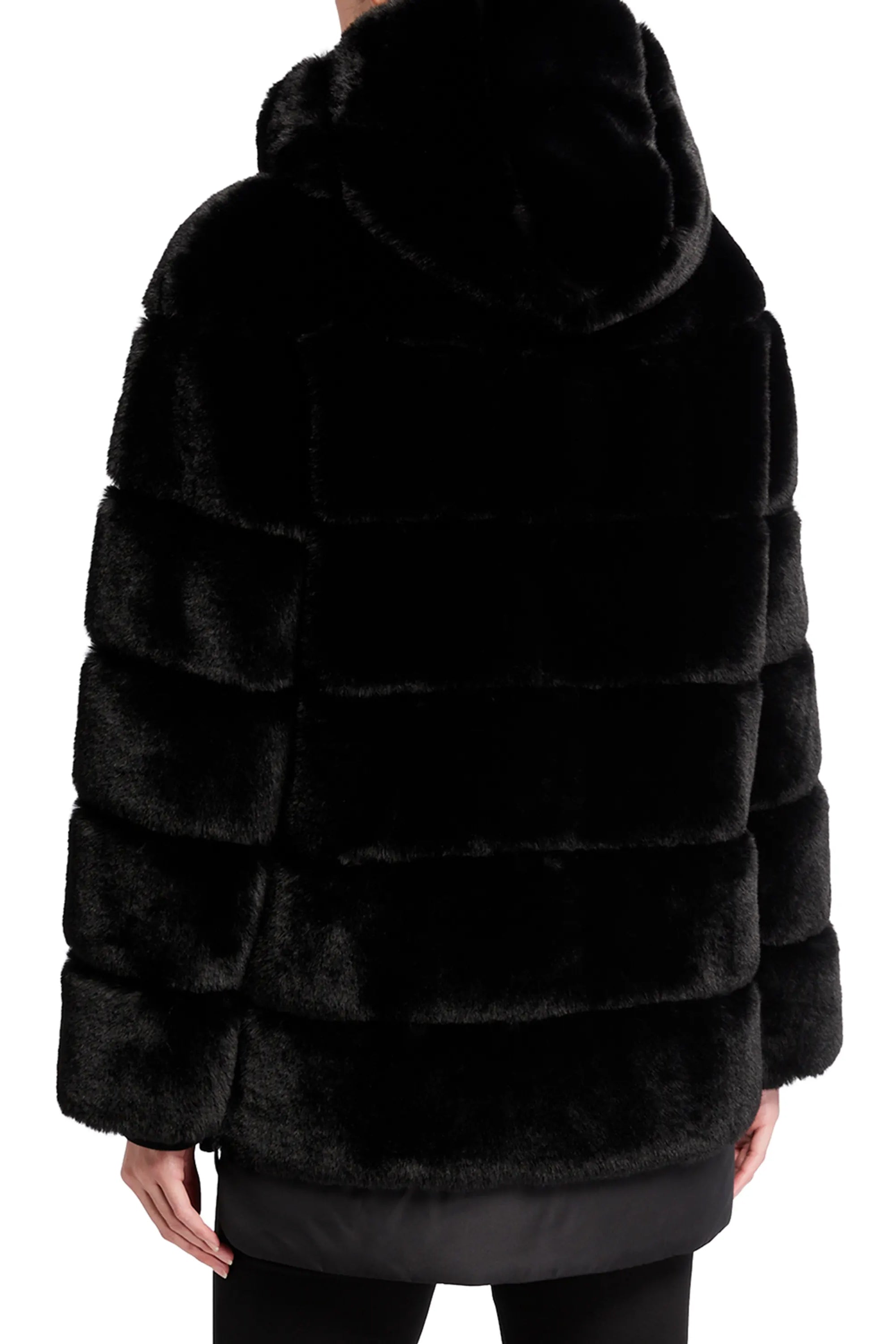 KALTAG - Faux Fur Hooded Coat