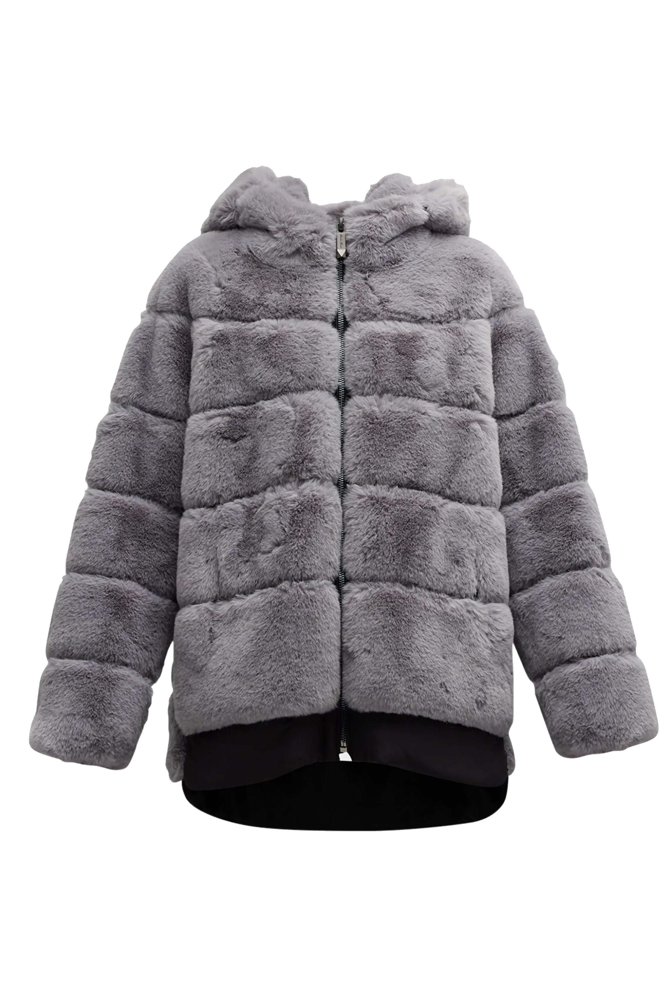 KALTAG Faux Fur Hooded Coat