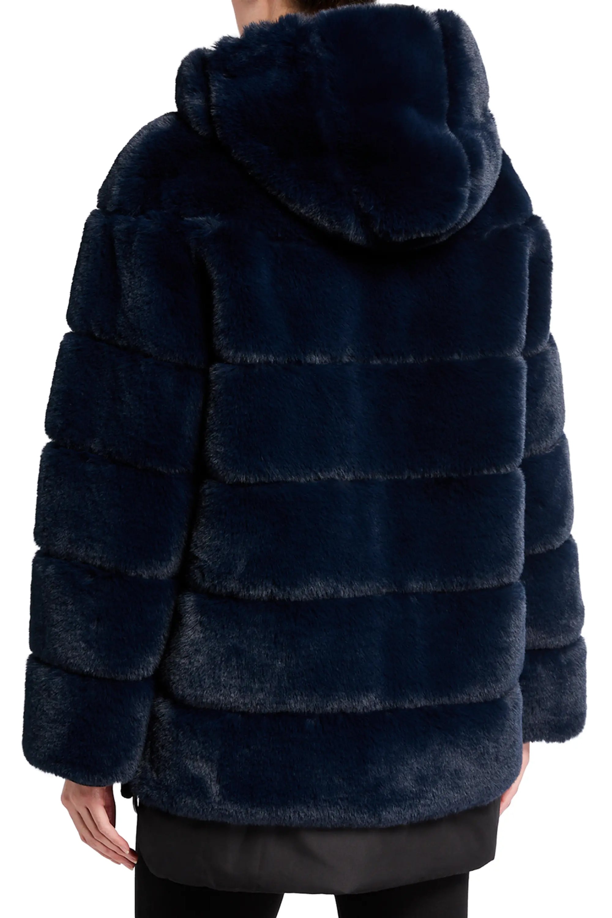 KALTAG - Faux Fur Hooded Coat