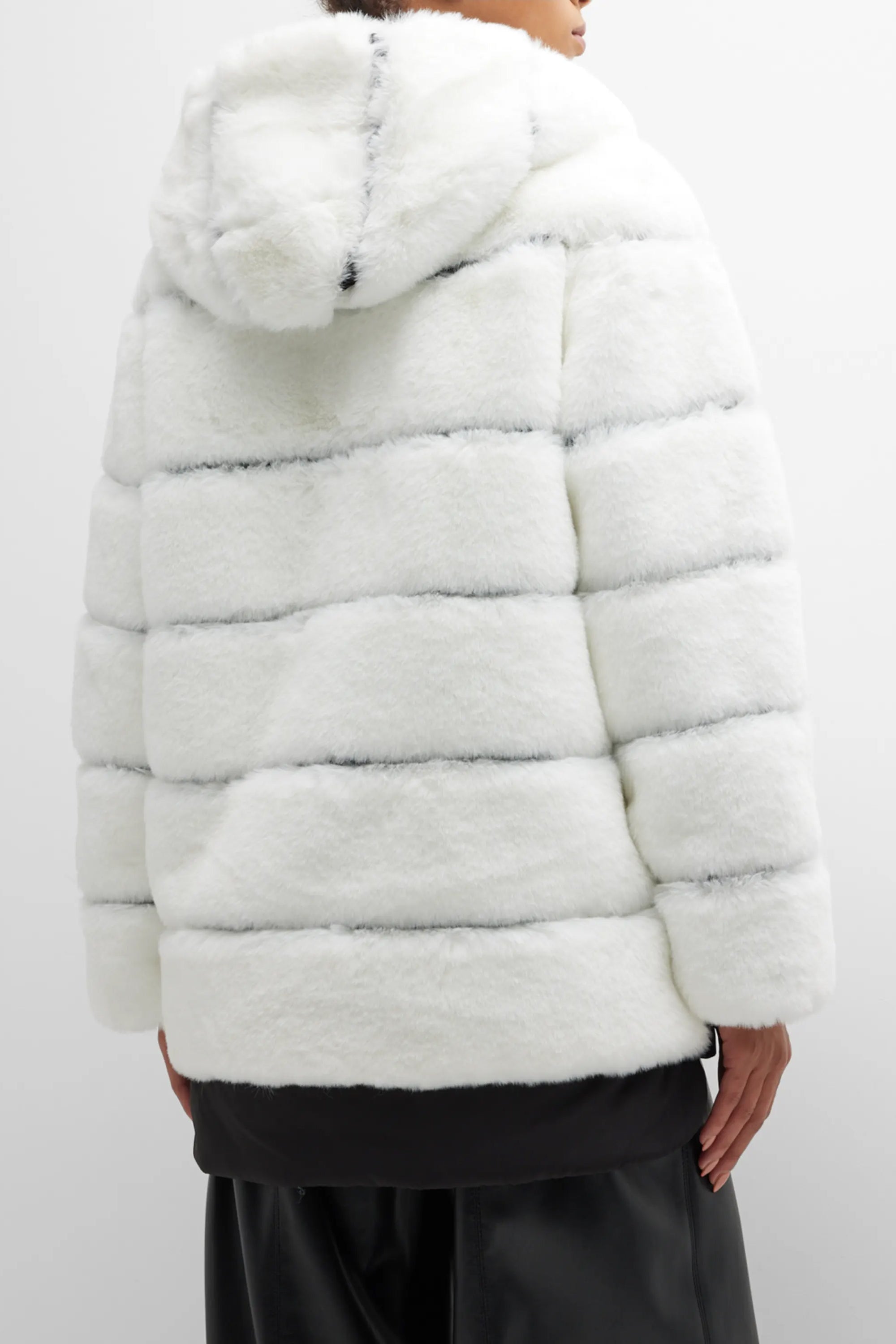 KALTAG - Faux Fur Hooded Coat