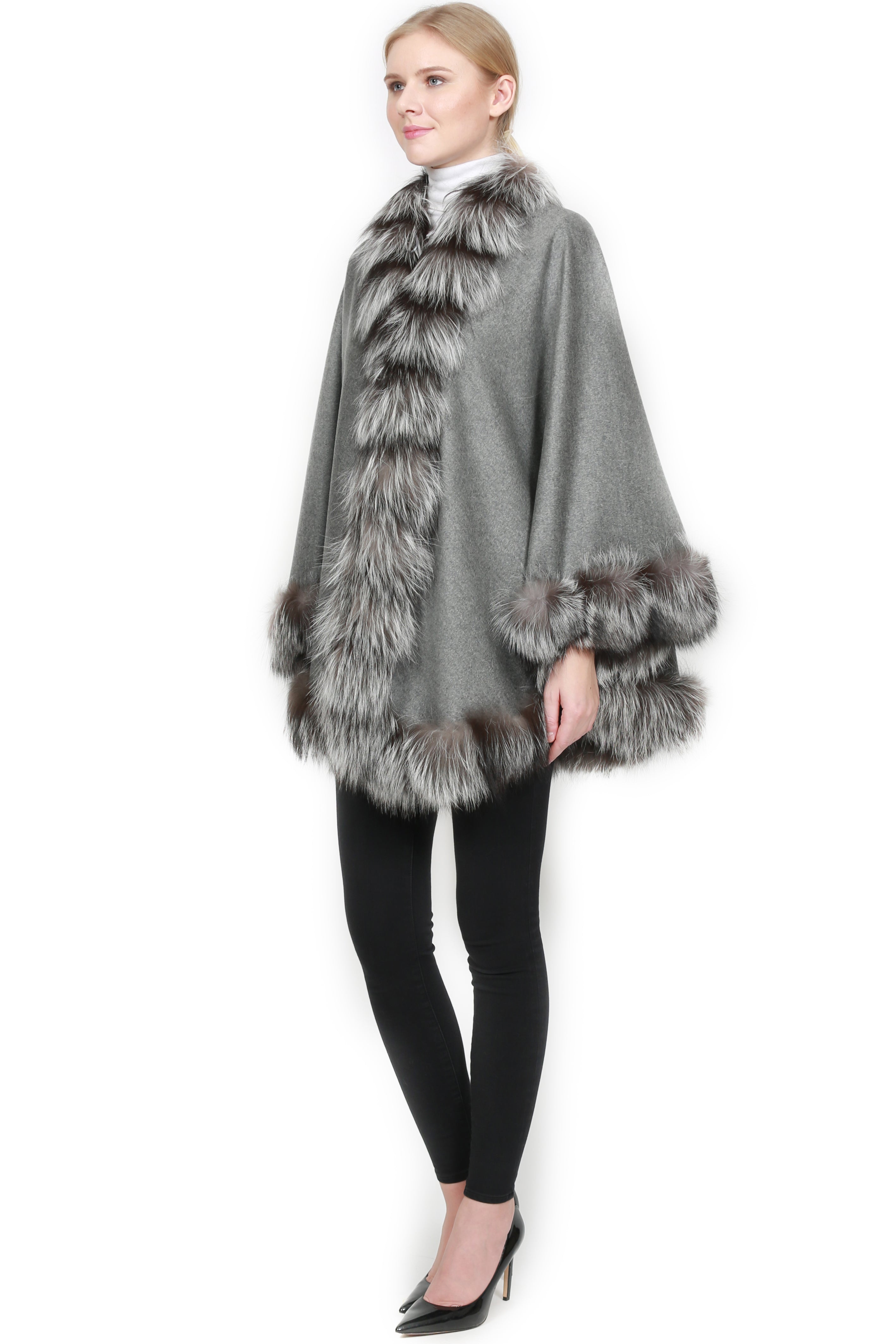 Belle fare cashmere cape best sale