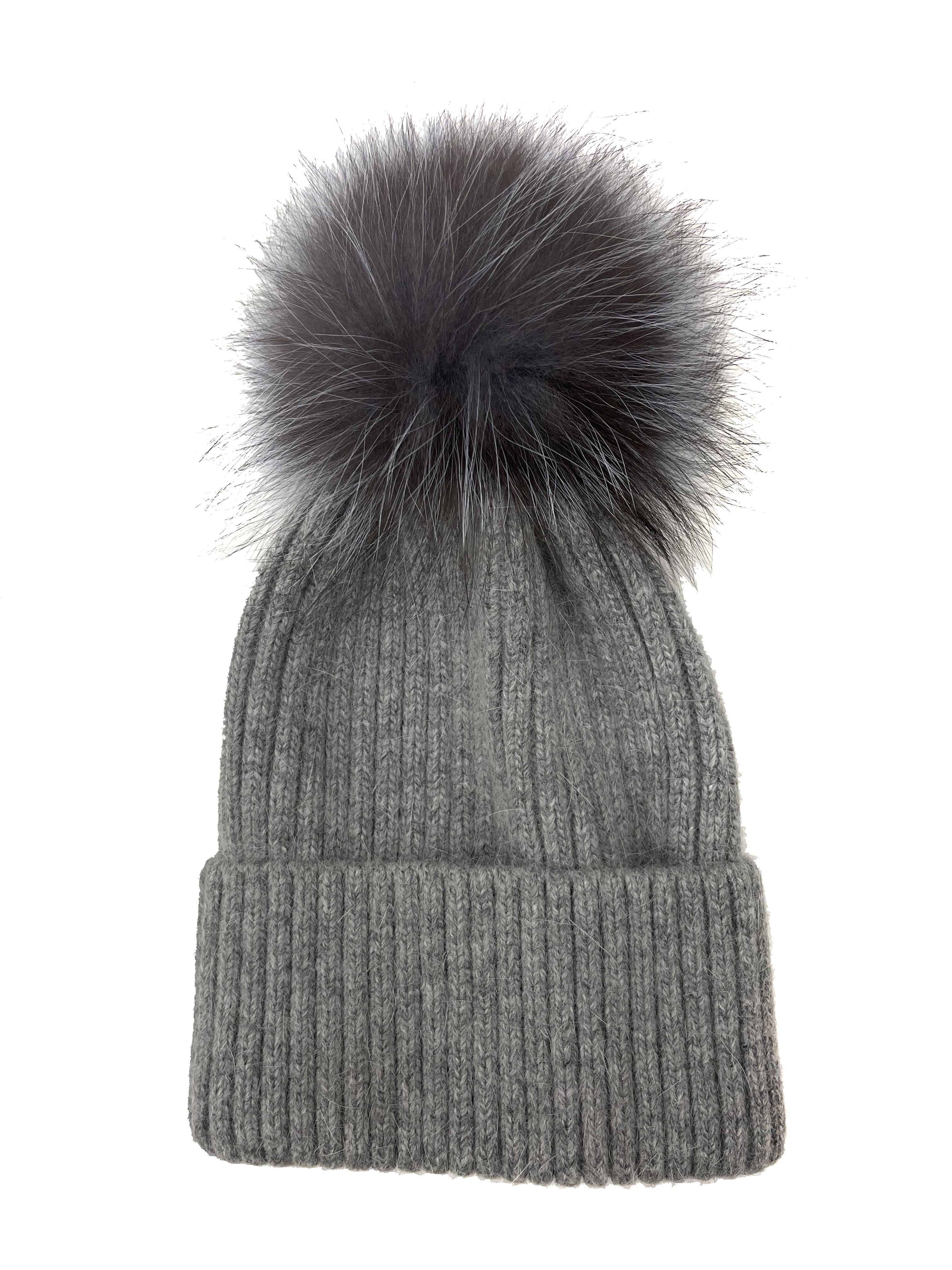 NIKI - Beanie with Interchangeable Pom Pom