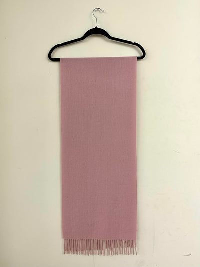 Baby Pink Cashmere Scarf