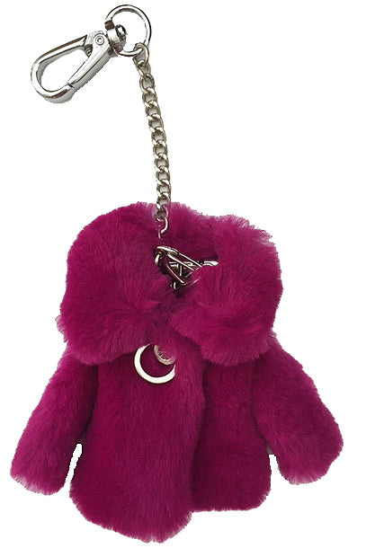 NAPA - Rex Rabbit Fur Coat Key Holder